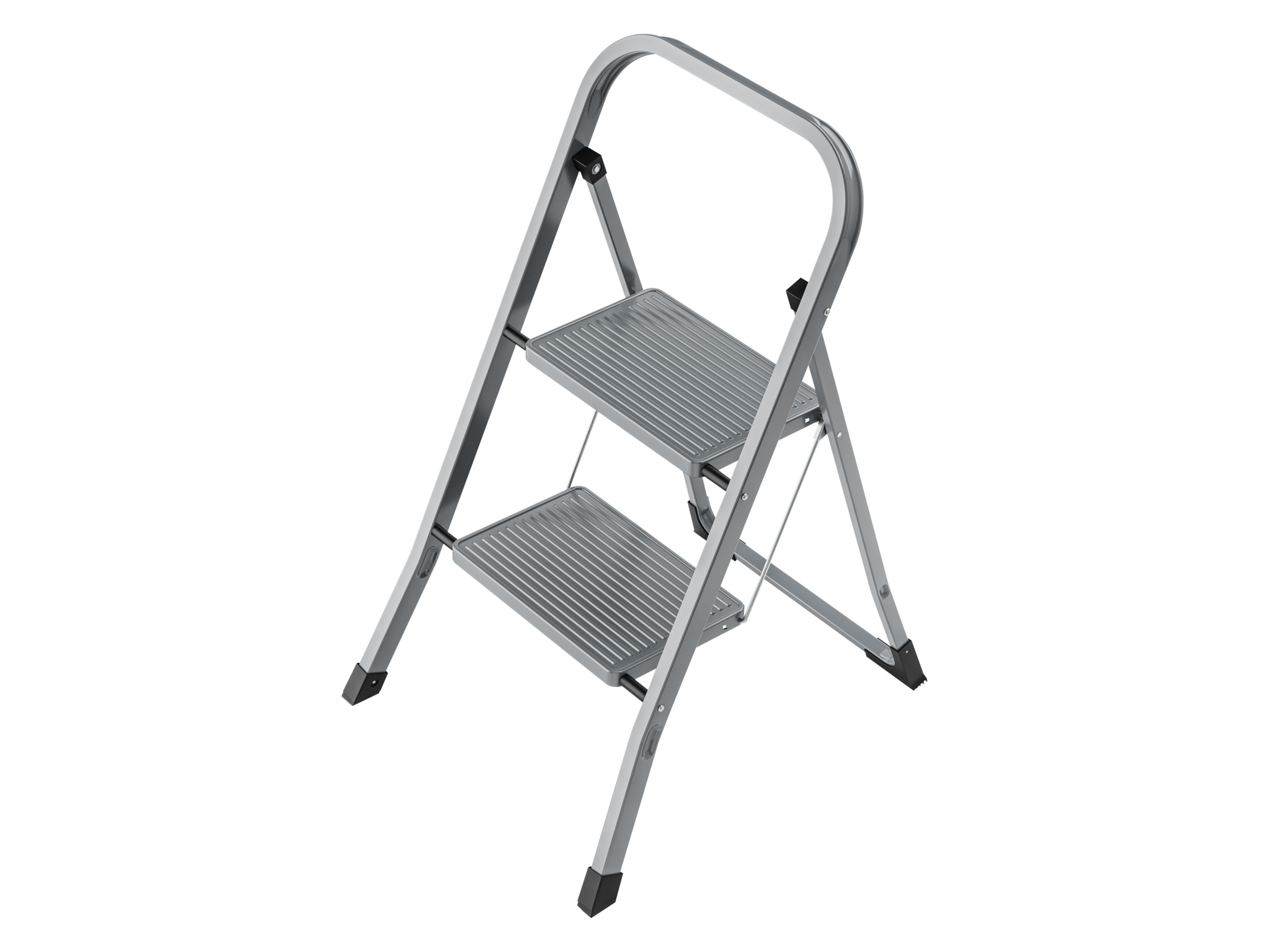 Hailo Drabina dwustopniowa Srebrny