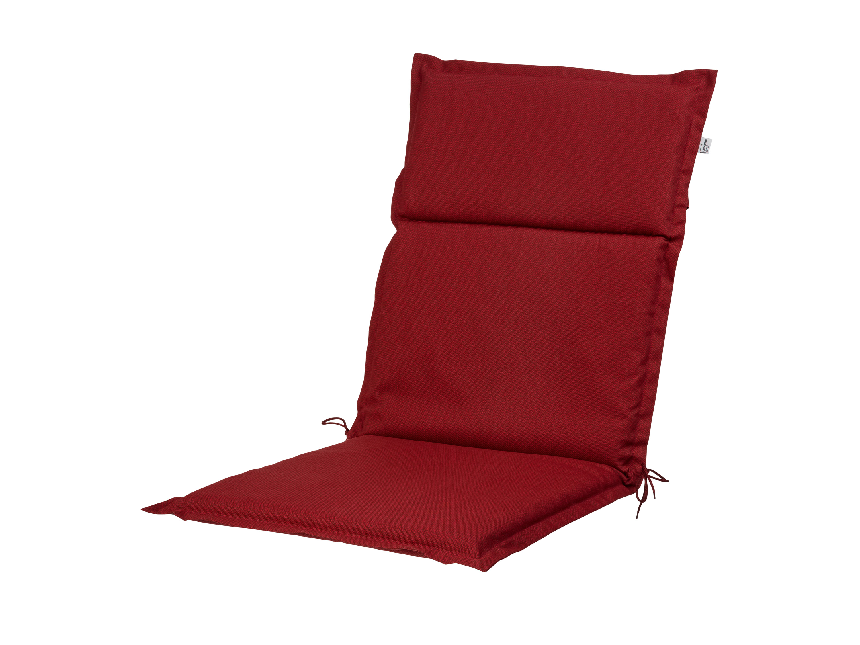 Livarno home Poduszka na krzesło z niskim oparciem Houston Czerwony