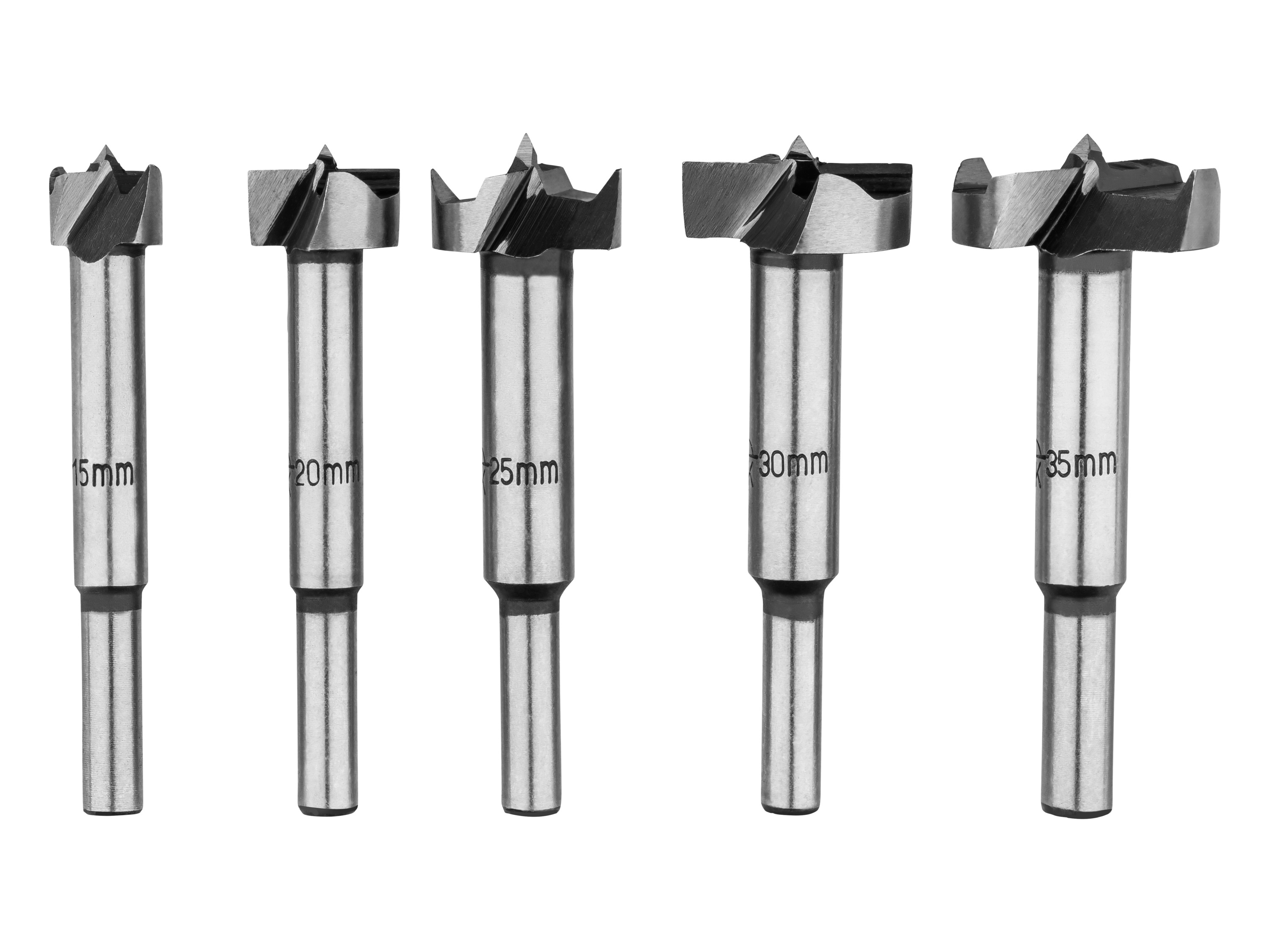 Parkside Zestaw wierteł specjalnych PSB 6 A1 Zestaw 5 wierteł sednik