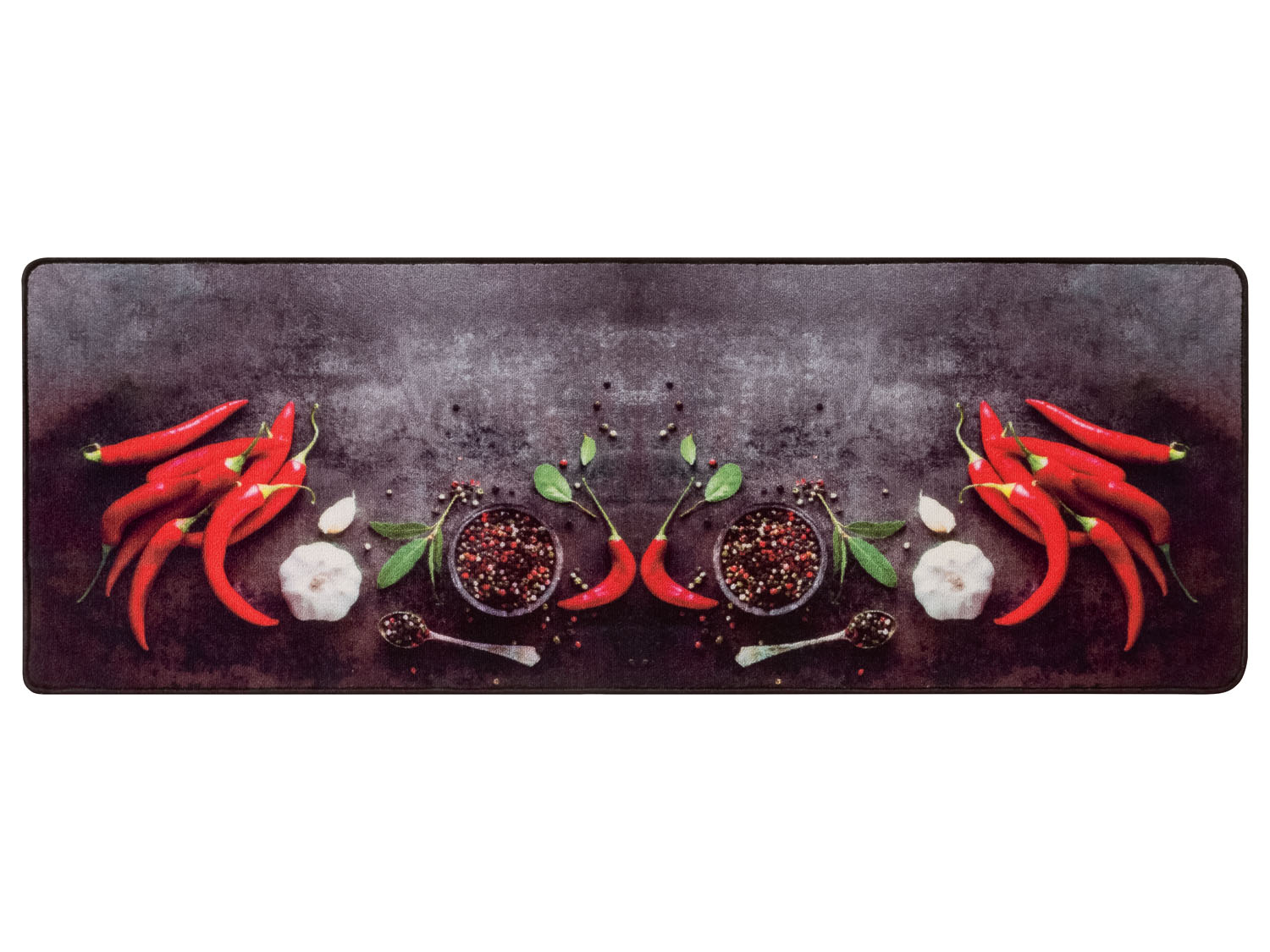 Livarno home Bieżnik kuchenny z antypoślizgowym spodem, 65 x 180 cm Chili