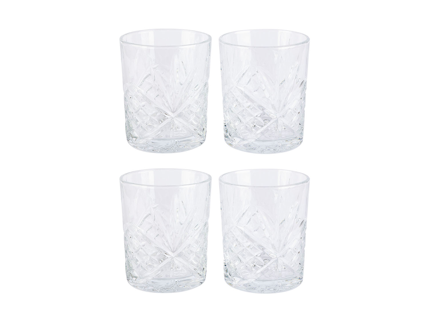 Ernesto Zestaw 4 szklanek Szklanki do whiskey