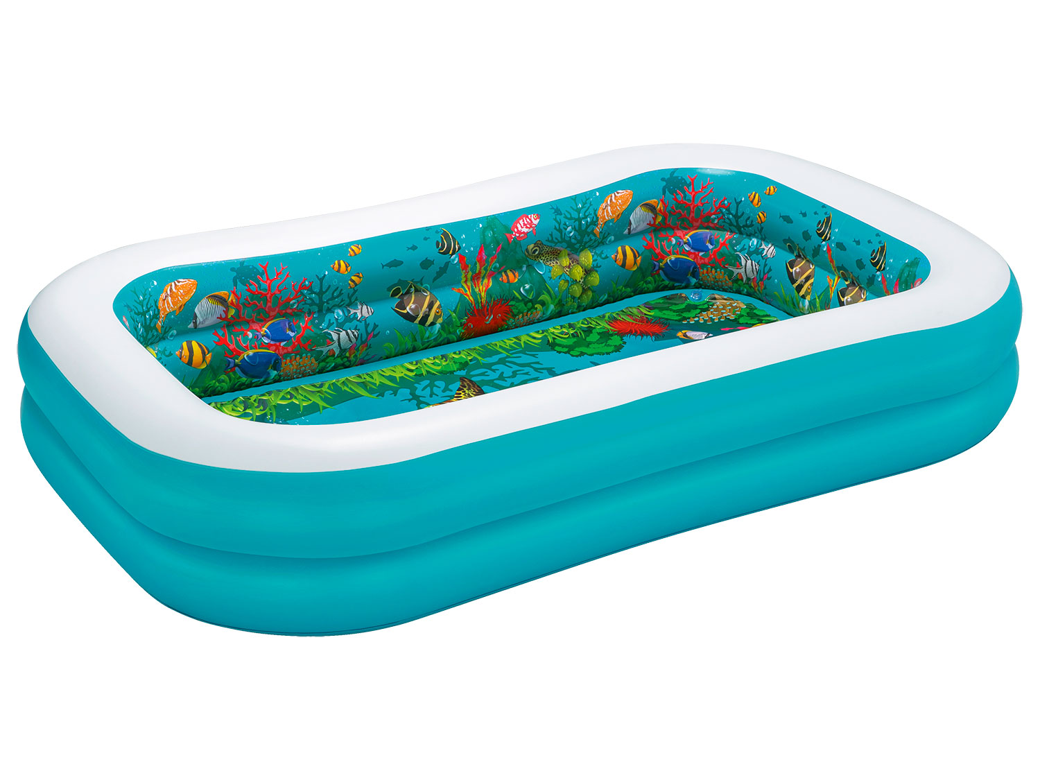 Bestway Basen rodzinny Family Pool 3D Adventure, 262 x 175 x 51 cm, prostokątny