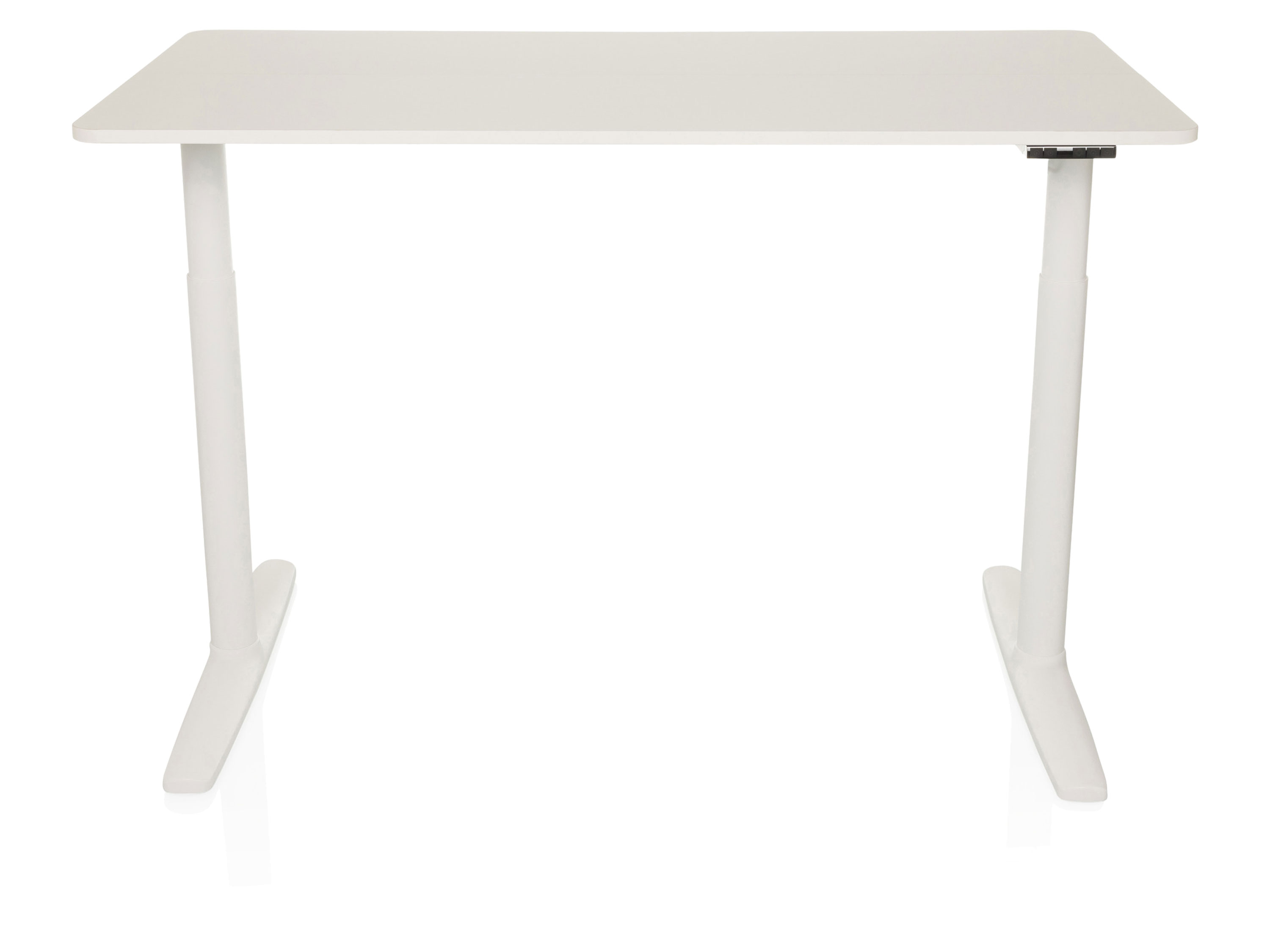 hjh Office Biurko Stand z regulacją wysokości Pro, Biały