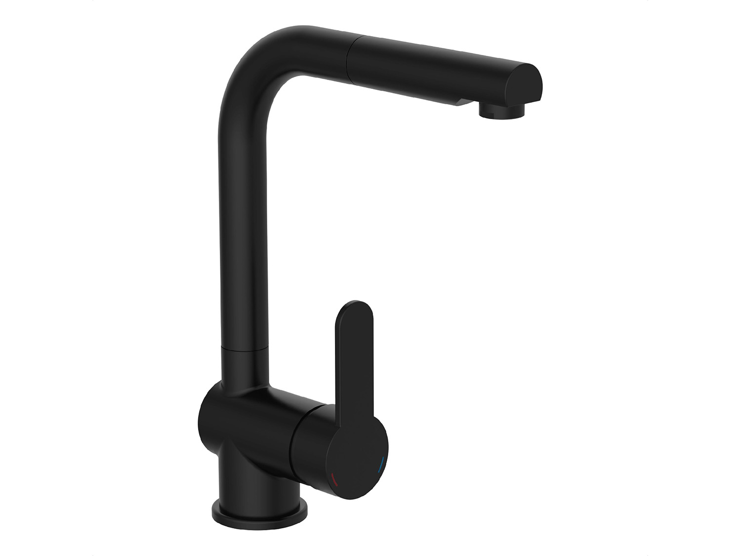 Schütte Bateria kuchenna "London", z wyciąganą wylewką Czarny, matowy