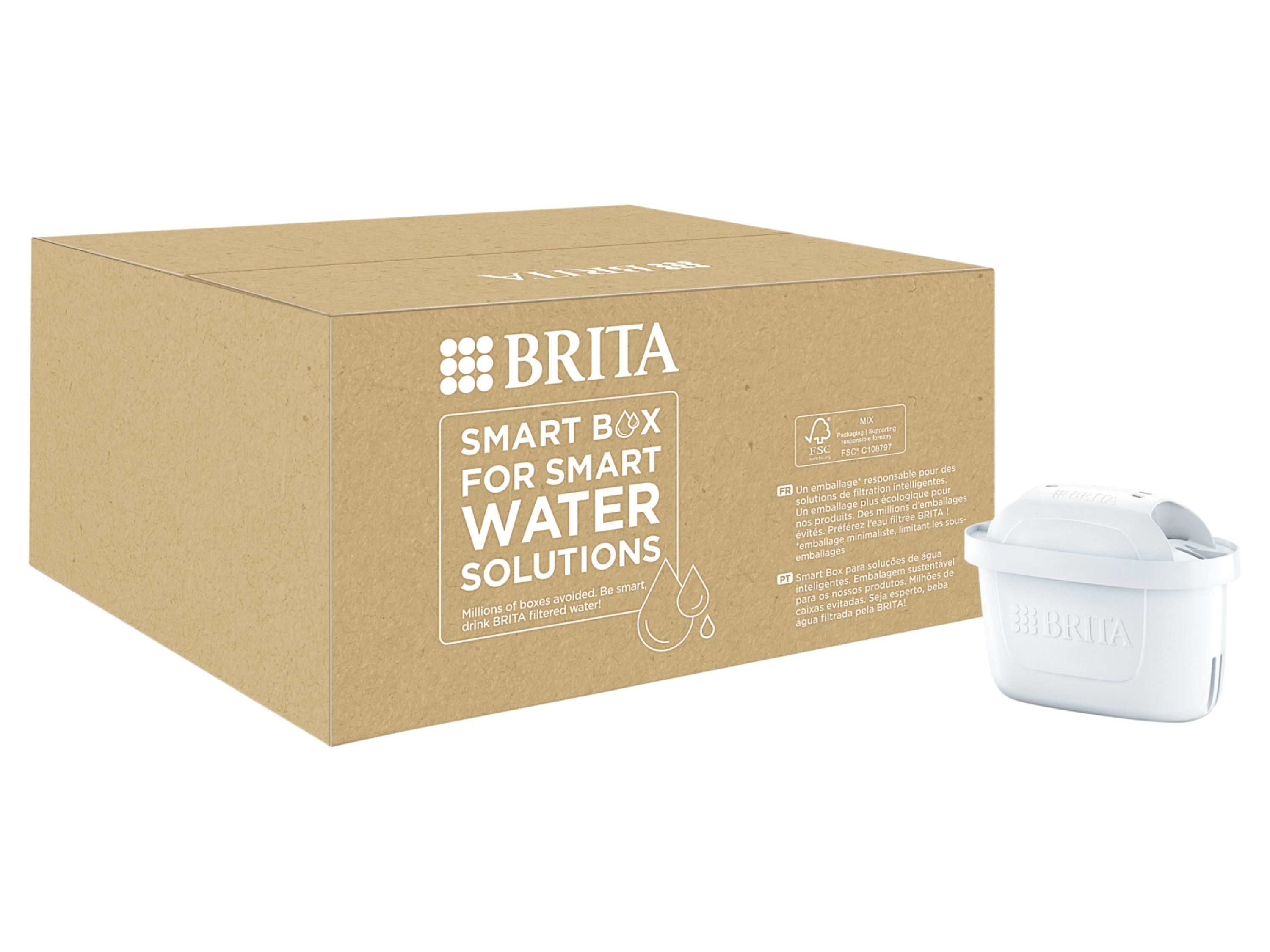 Brita Zestaw 12 wkładów wymiennych do filtra wody Pure Performance Pack "Maxtra Pro"
