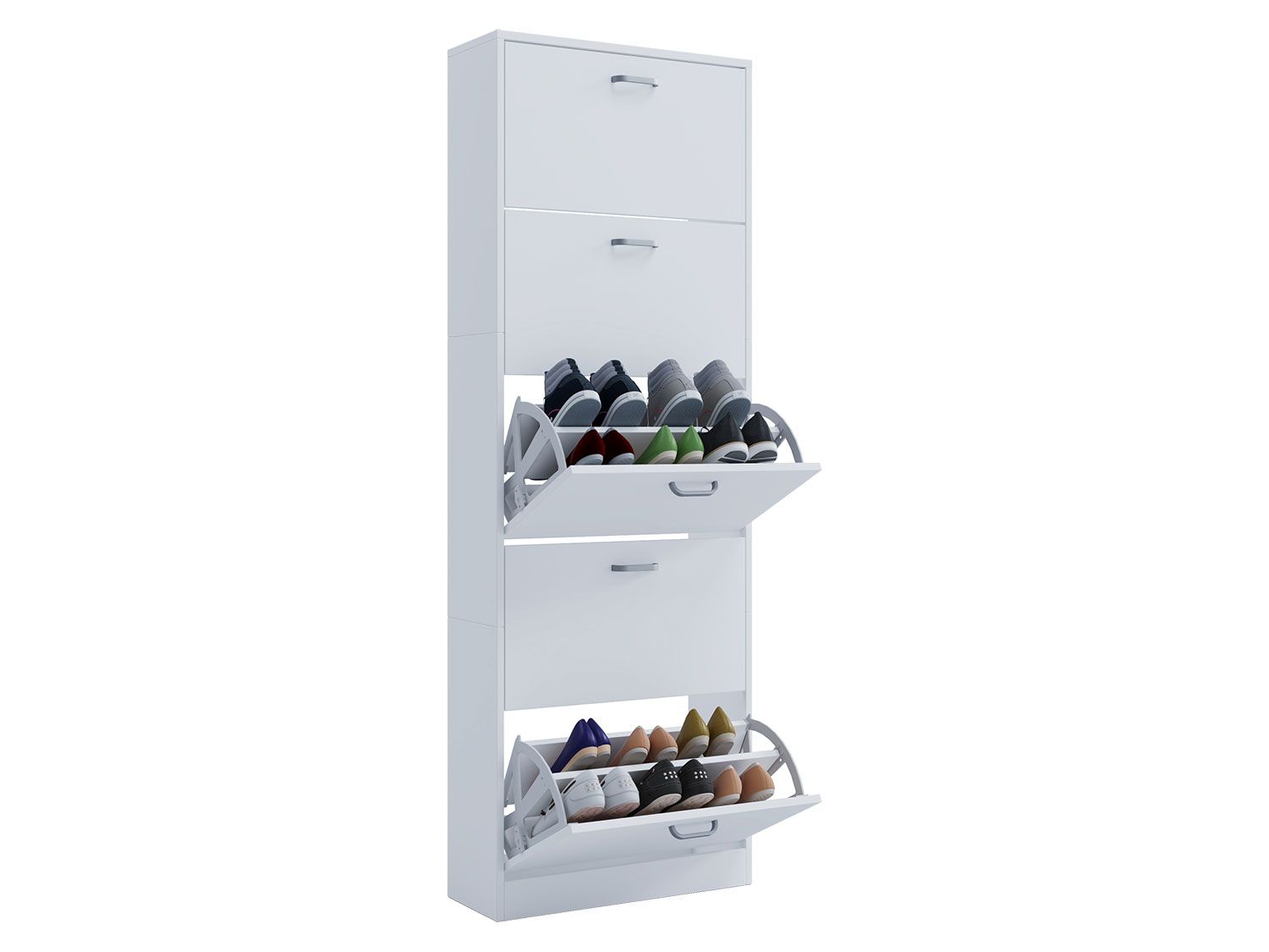 VCM Szafka na buty Sipos Biały, XL