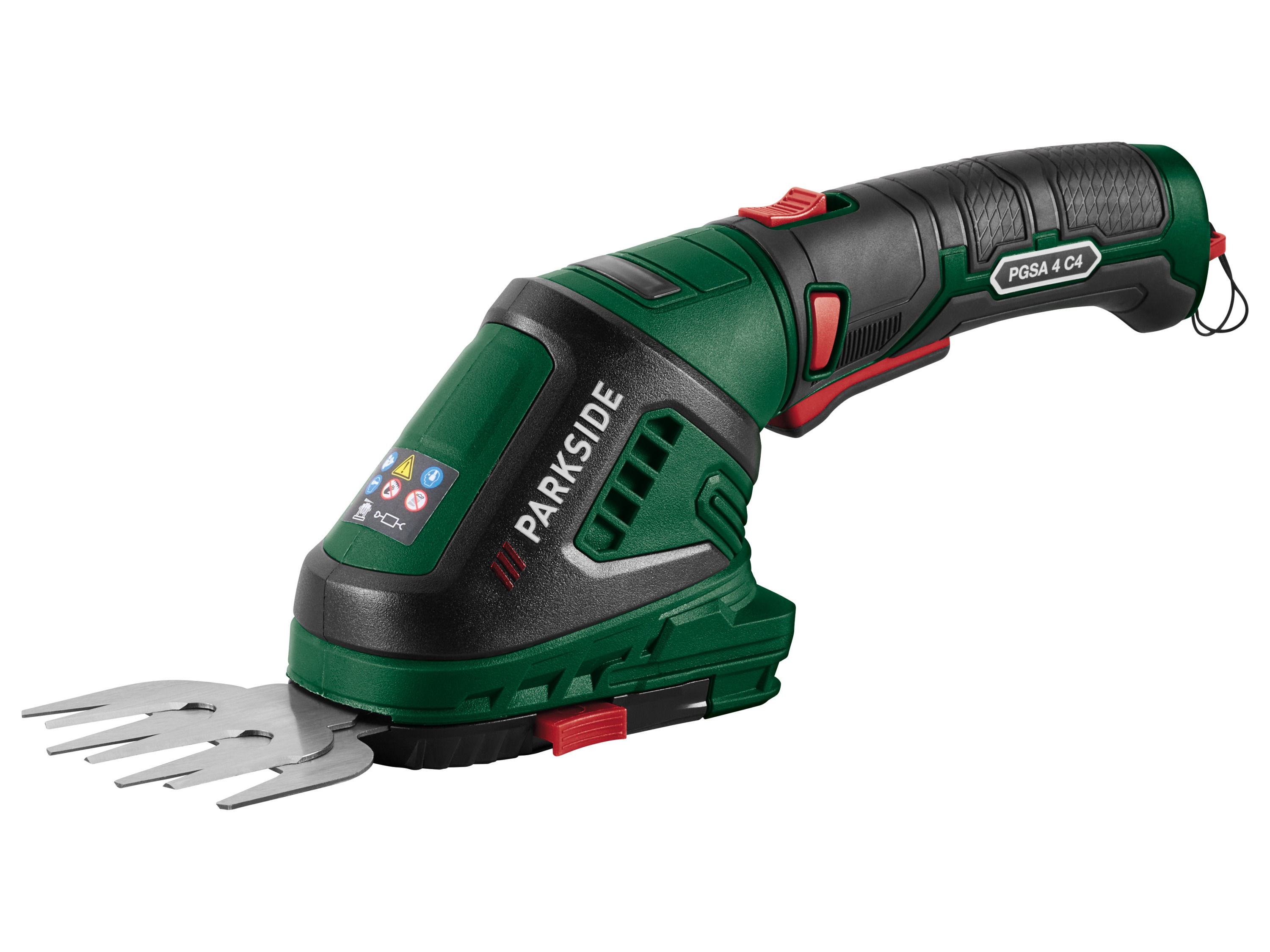 Parkside Akumulatorowe nożyce do trawy i krzewów 4 V, Pgsa 4 C4 z ładowarką