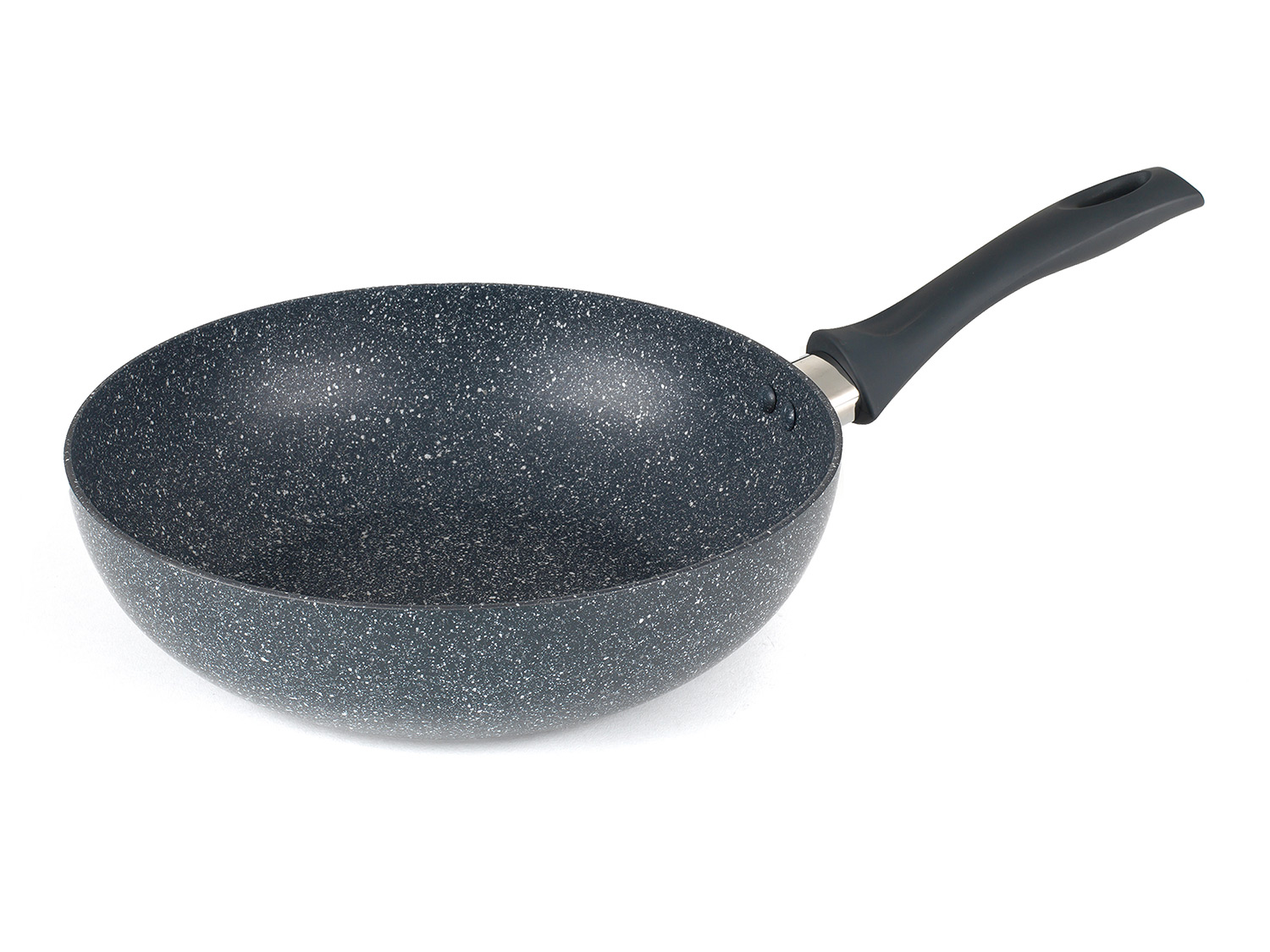 Russell Hobbs Wok / Patelnia / Rondel / Garnek aluminiowy Blue Marble Wok, 28 cm