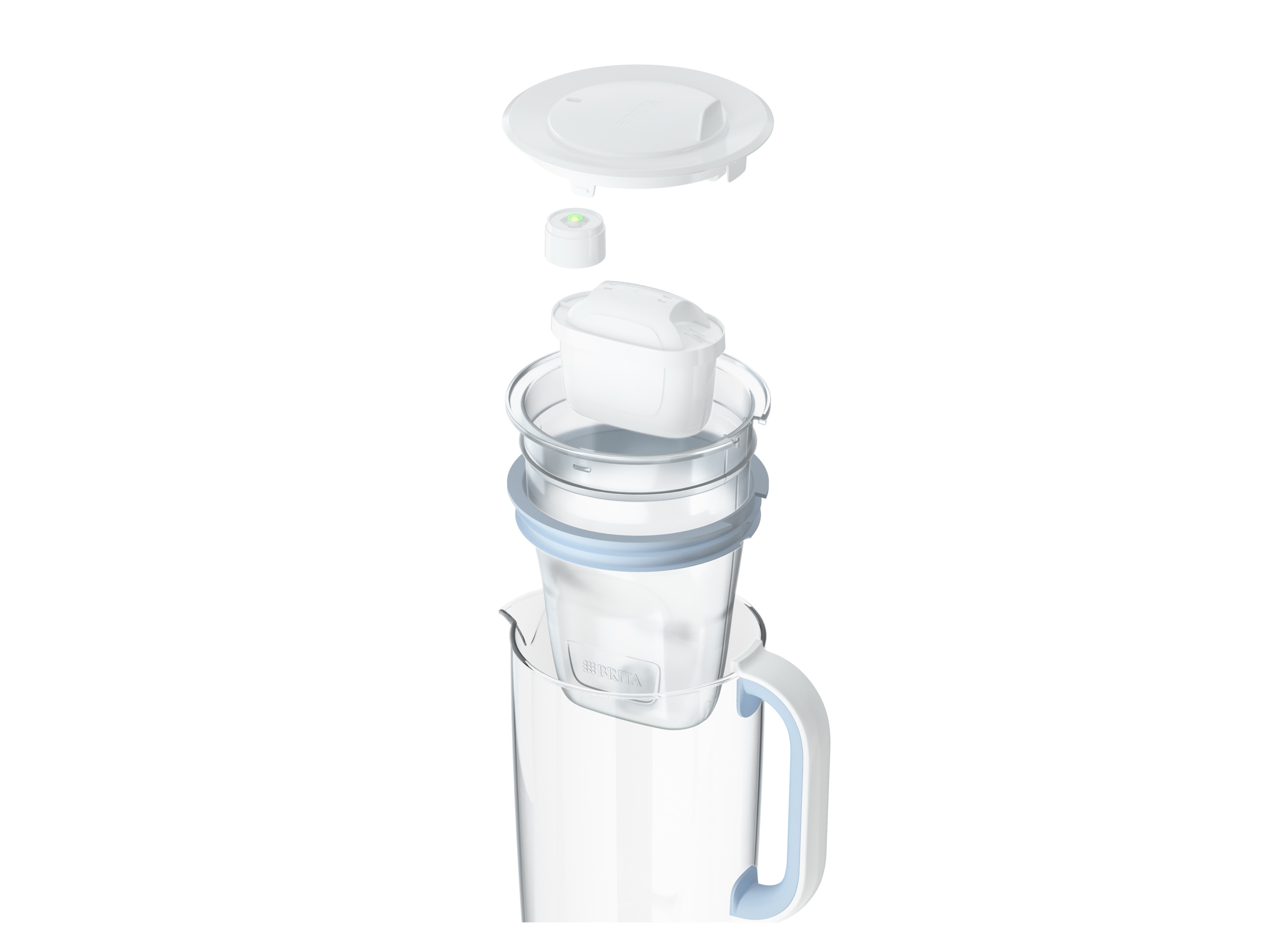 Brita Szklany dzbanek filtrujący z wkładem Maxtra PRO Pure Performance, 2,5 l