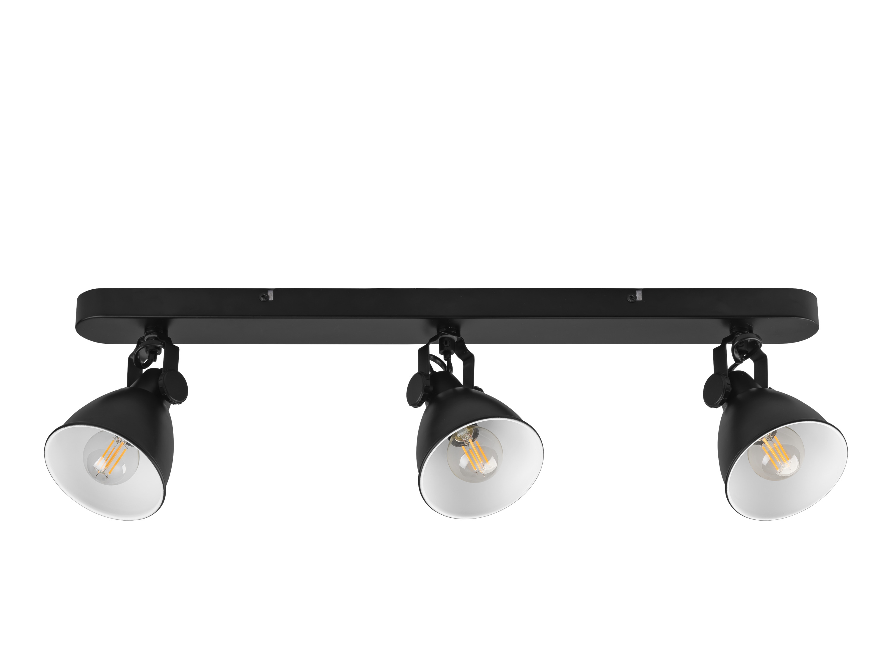 Livarno home Oświetlenie sufitowe LED z ruchomymi reflektorami Lampa sufitowa, Czarny