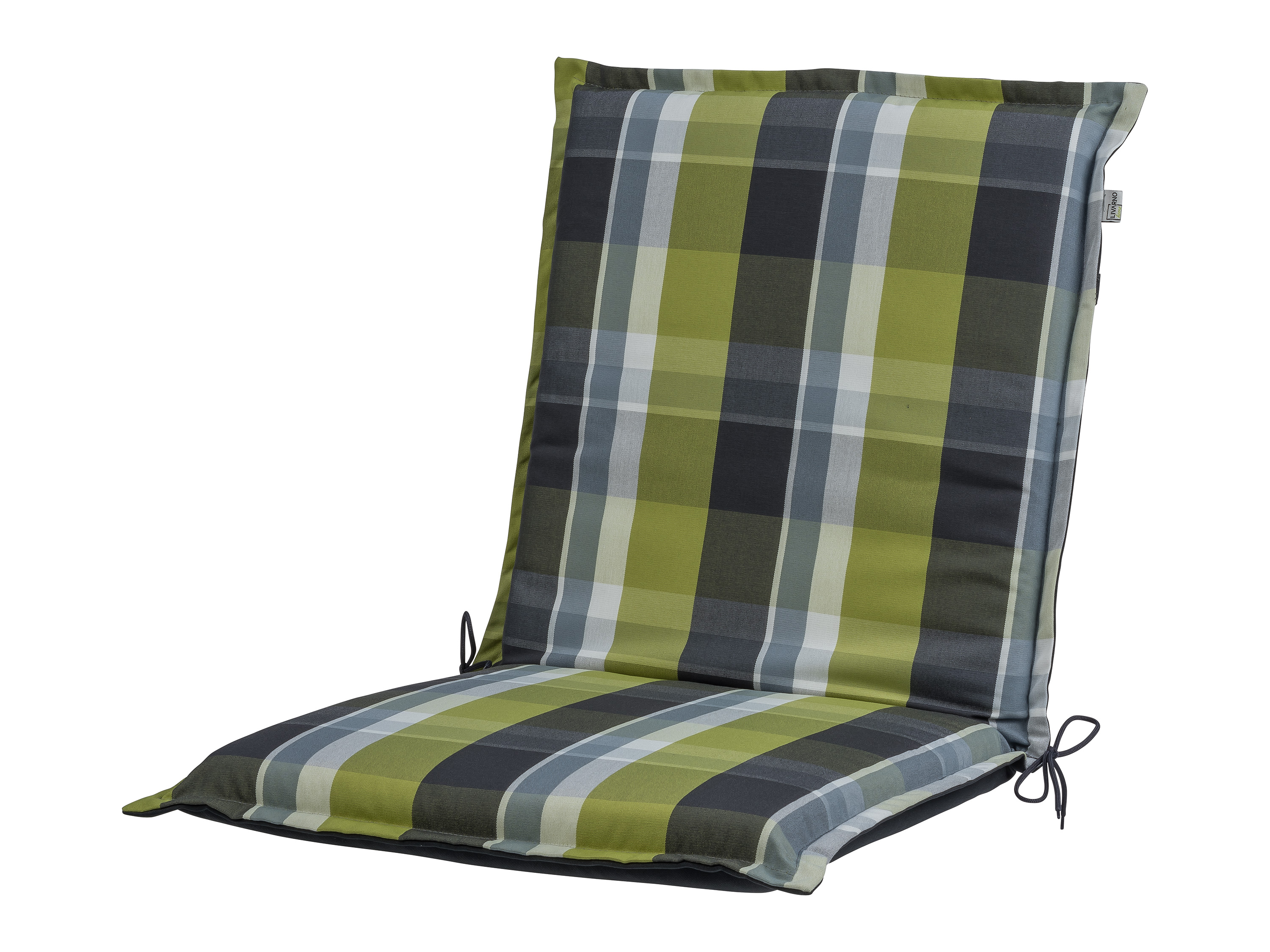 Livarno home Poduszka dwustronna na krzesło z niskim oparciem Toronto Zielony