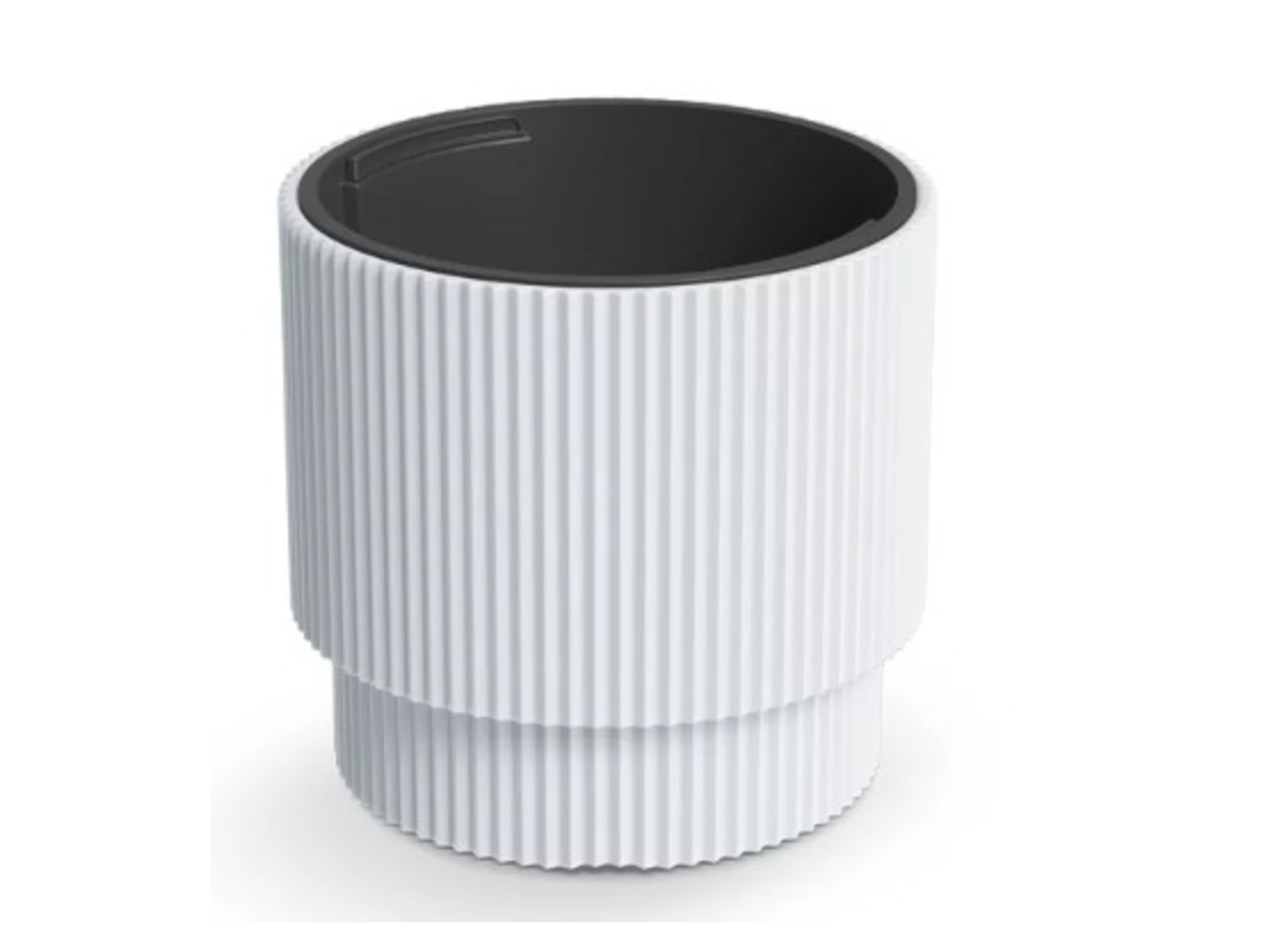 Prosperplast Doniczka »Milly«, Ø 375 x wys. 395 mm, okrągła Biały, 375x395