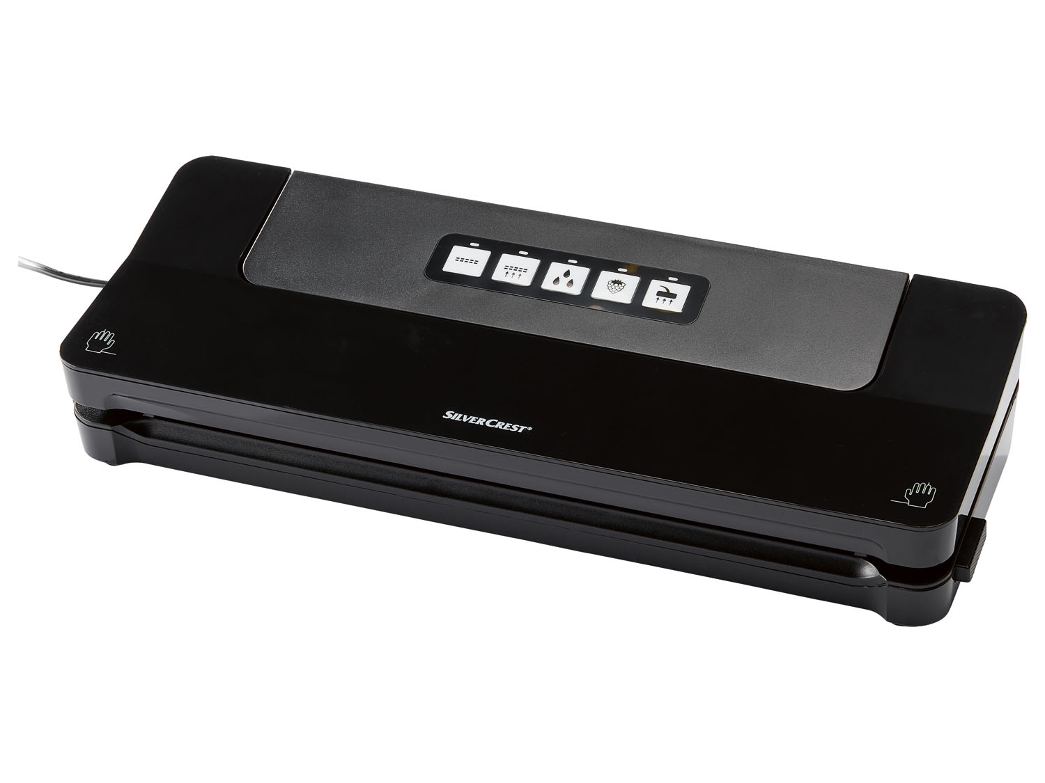 Silvercrest Kitchen Tools Zgrzewarka do pakowania próżniowego SV 125 C5, 125 W, 1 szt. Czarny