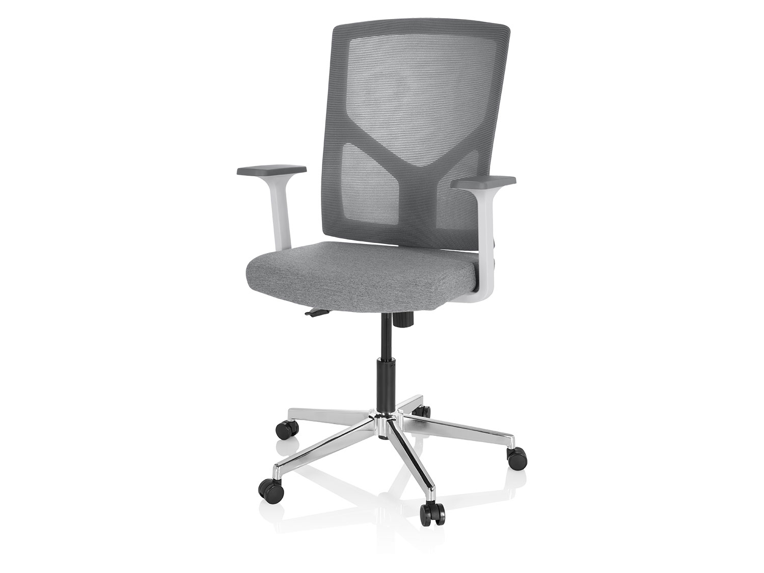 hjh Office Krzesło biurowe / obrotowe Breton Base Szary