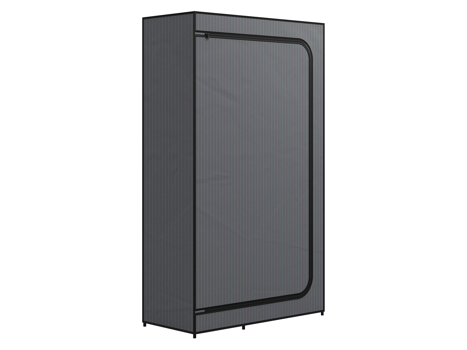 Livarno home Materiałowa szafa na ubrania z 7 półkami Jodełka