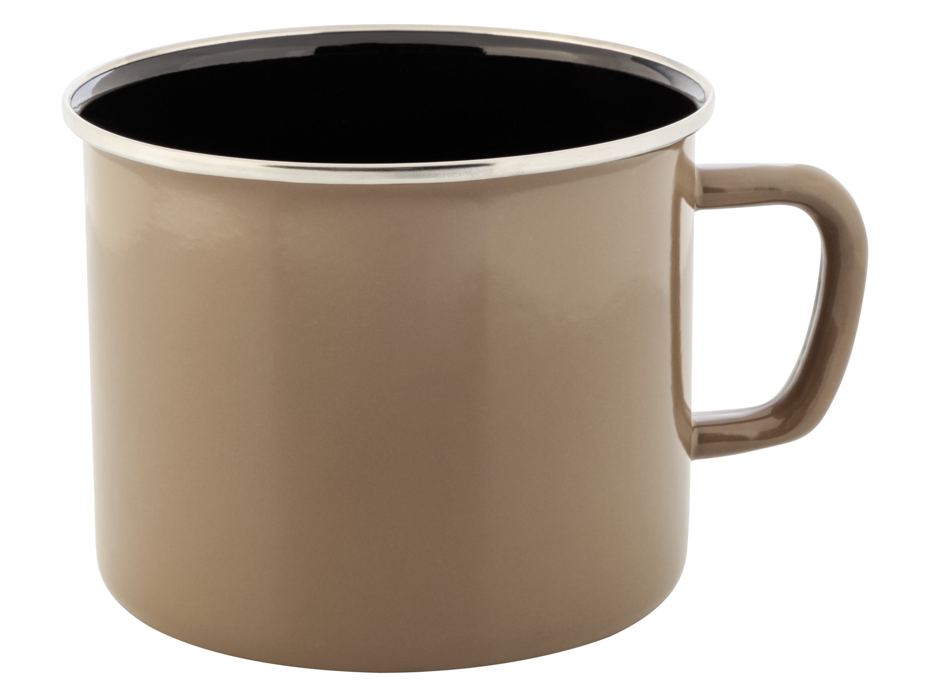 Livarno home Emaliowany garnek lub rondel z pokrywką lub garnek na mleko Garnek na mleko