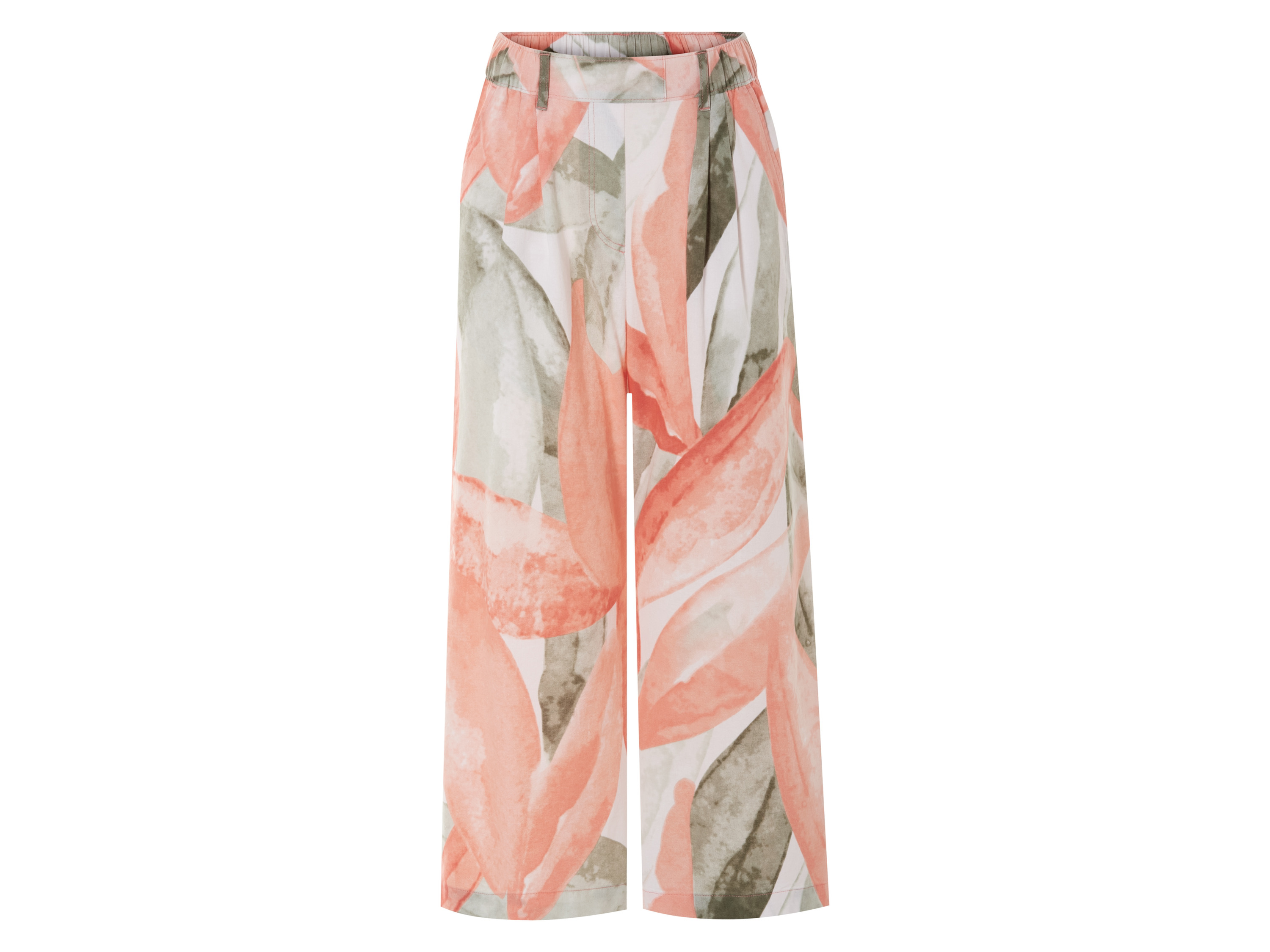 esmara Kuloty damskie z bawełną i lnem Kwiaty, 42