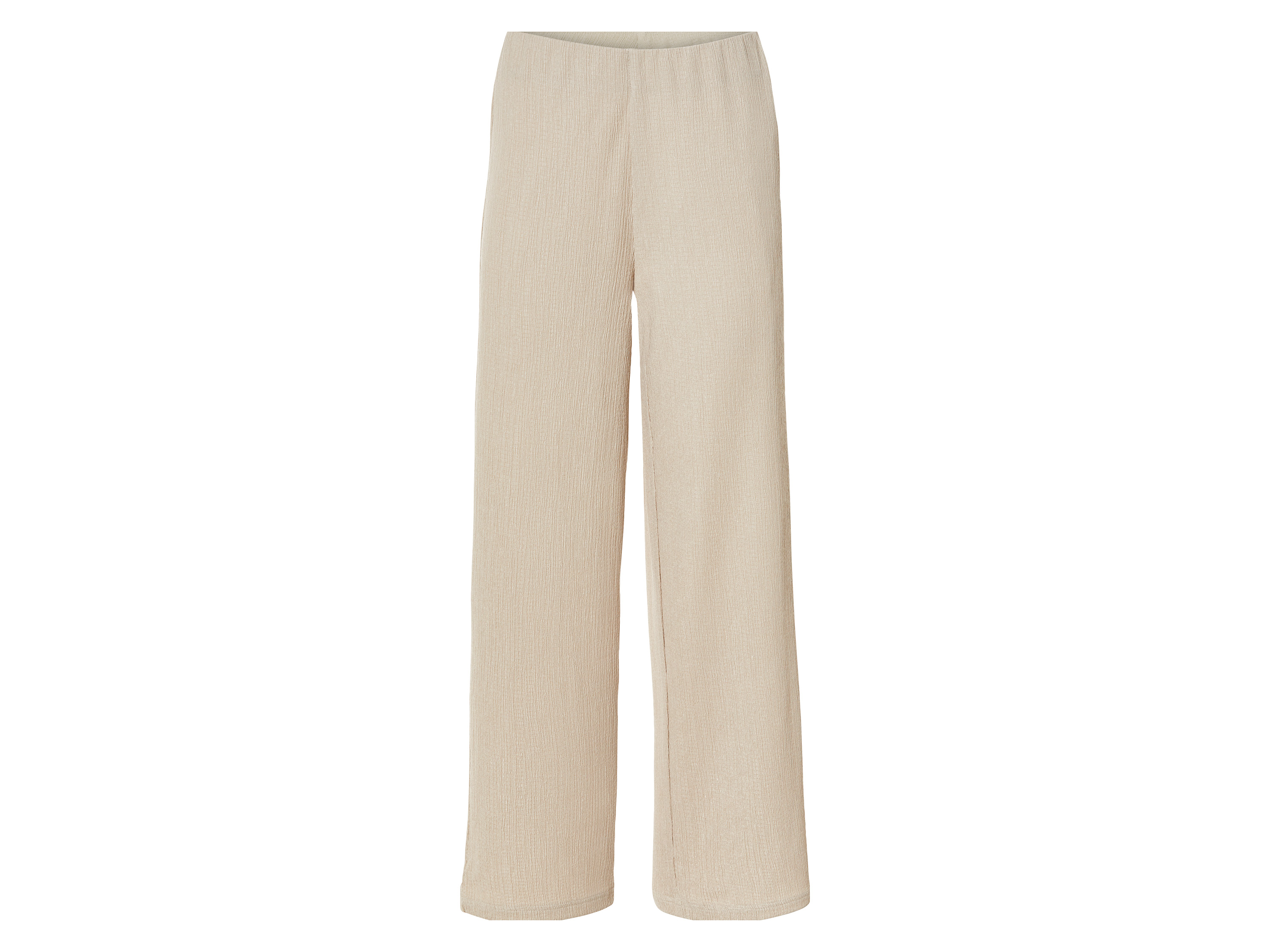 esmara Spodnie damskie z szerokimi nogawkami L 44/46, Beżowy