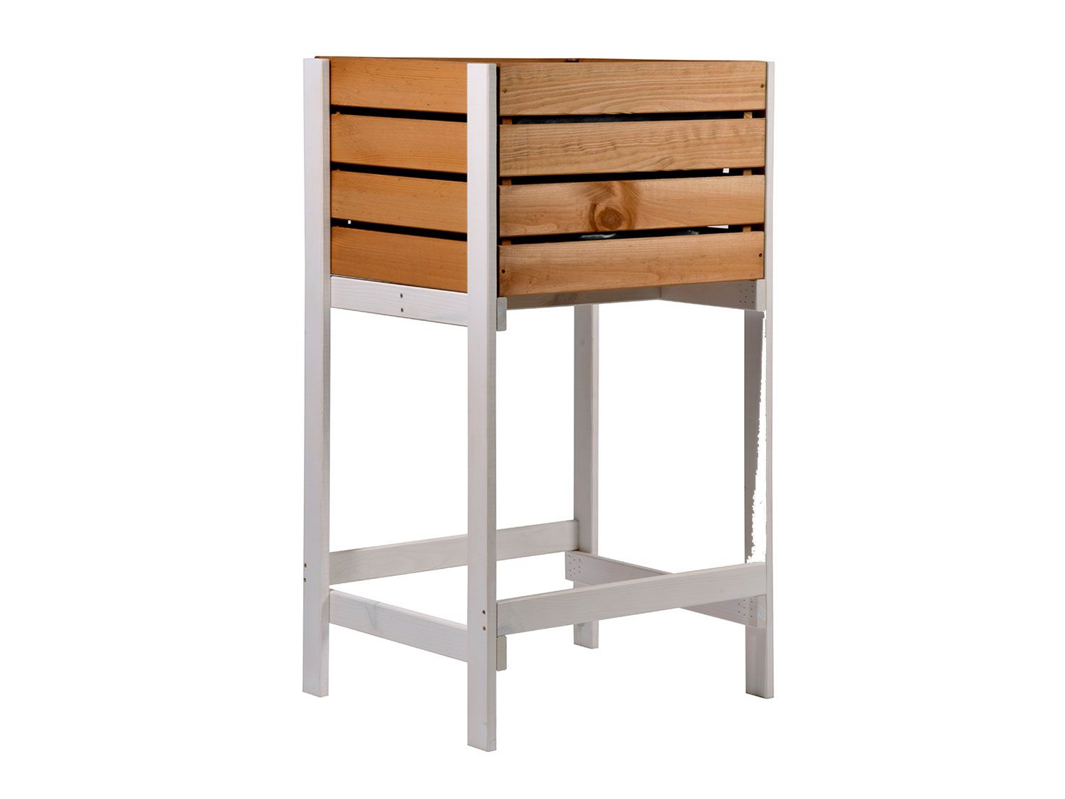 dobar Podwyższona grządka do upraw, 1 sztuka Brązowy