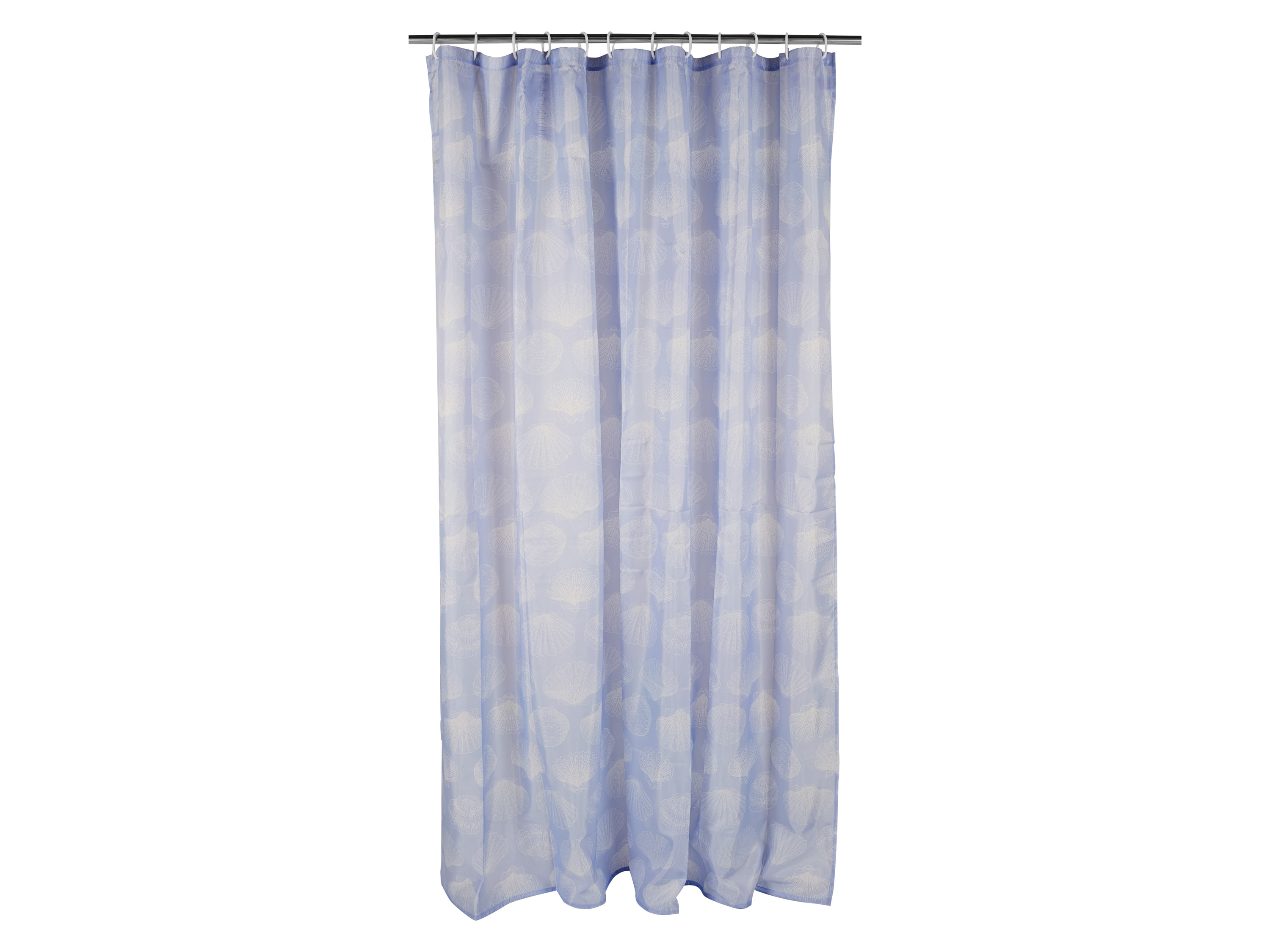 Livarno Zasłona prysznicowa, 180 x 200 cm Muszle