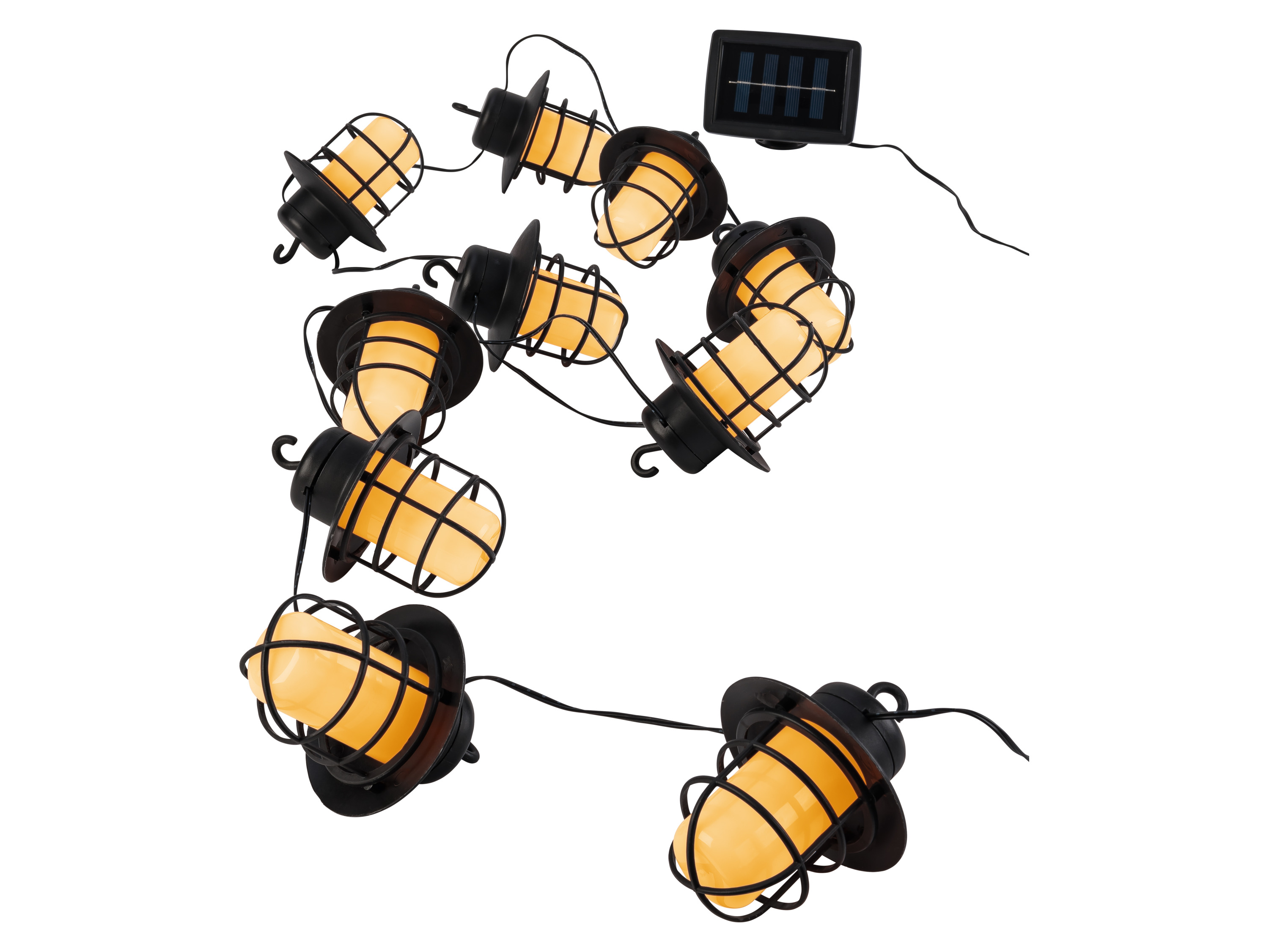 Livarno Solarna girlanda świetlna mini latarnia