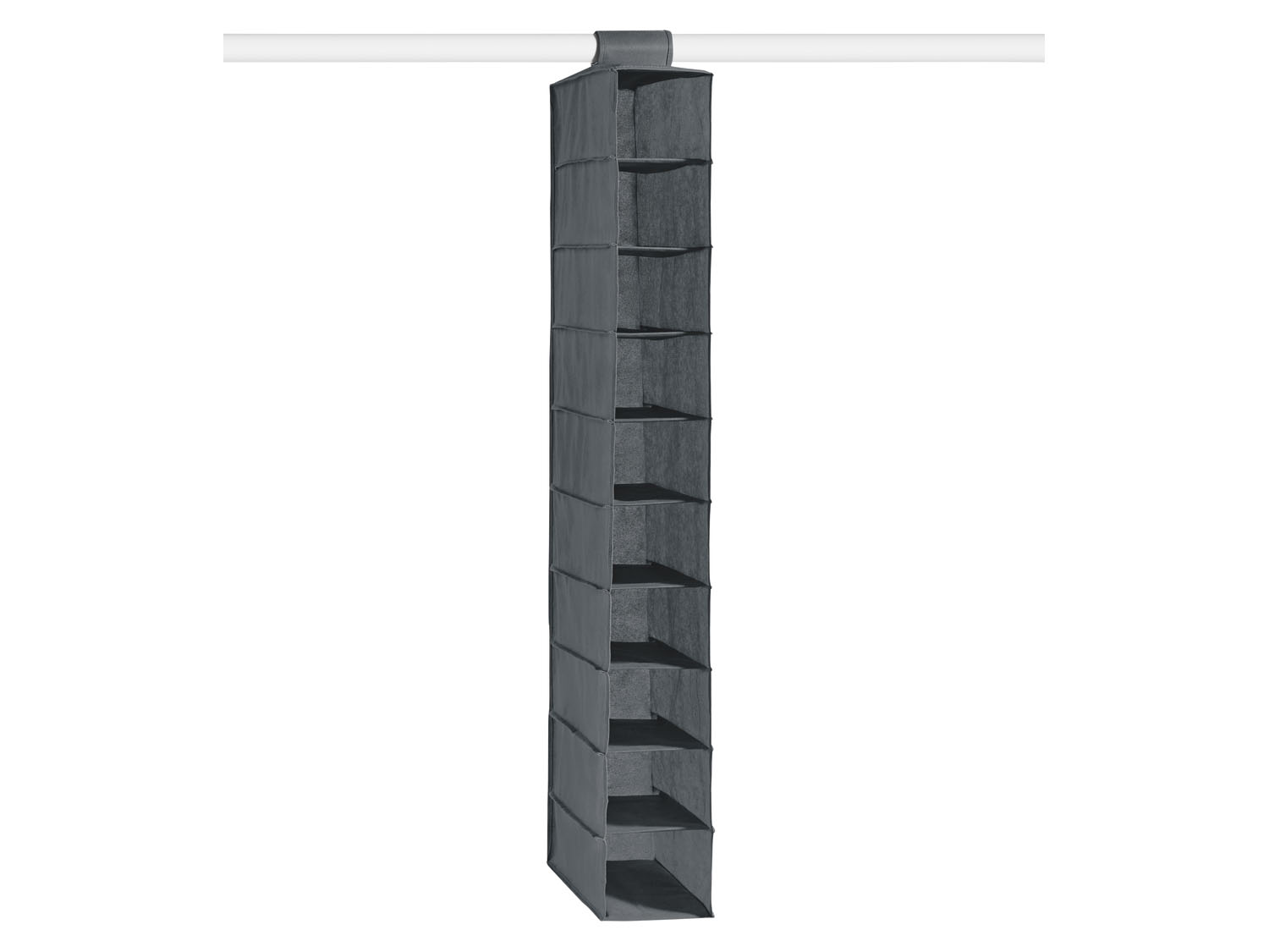 Organizer wiszący / Organizer na buty / Worki na ubrania / Komody pod łóżko Organizer wiszący na buty, szary