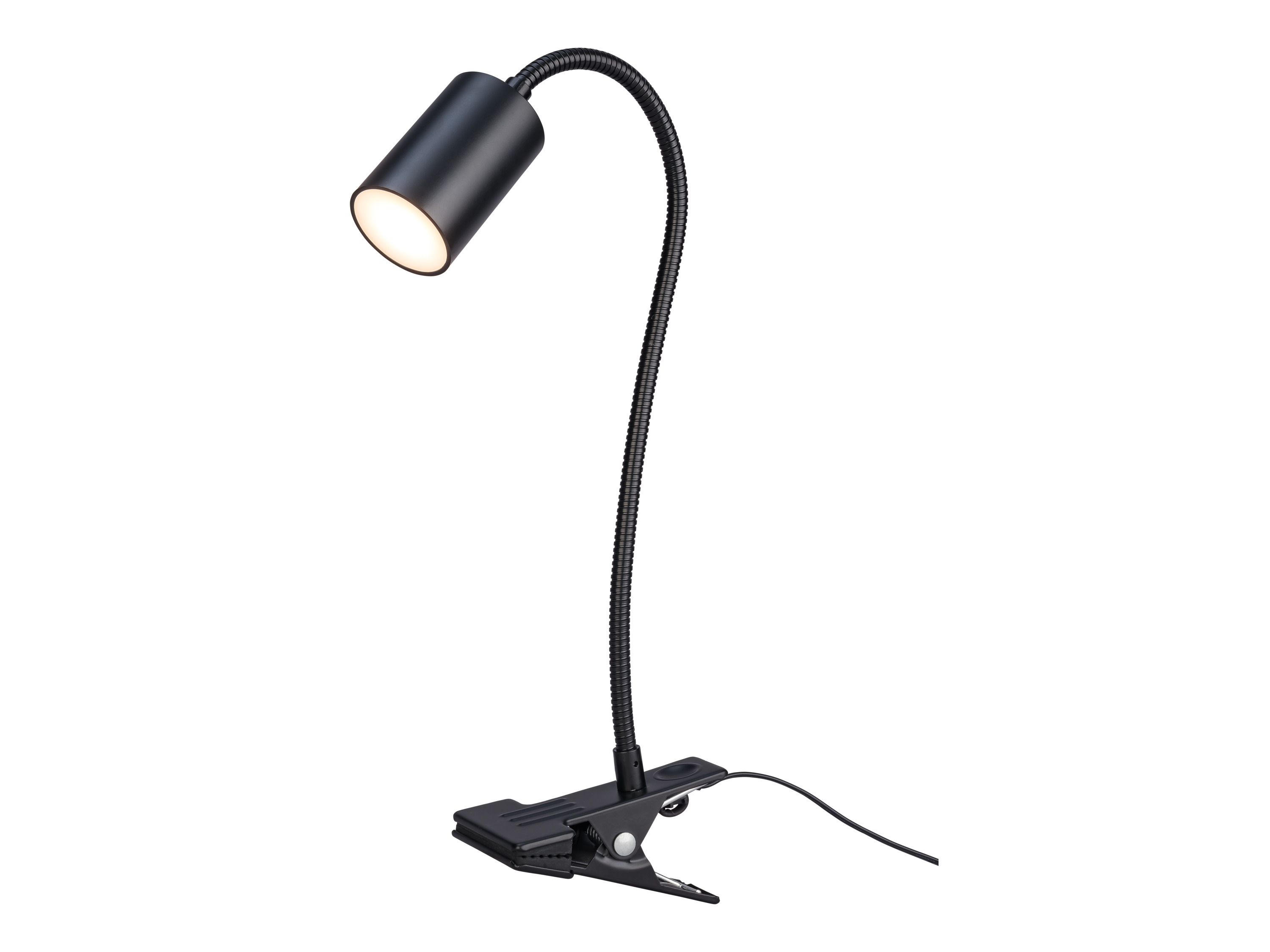 Livarno home Lampa biurkowa Led, 3,5 W Lampka LED z klipsem