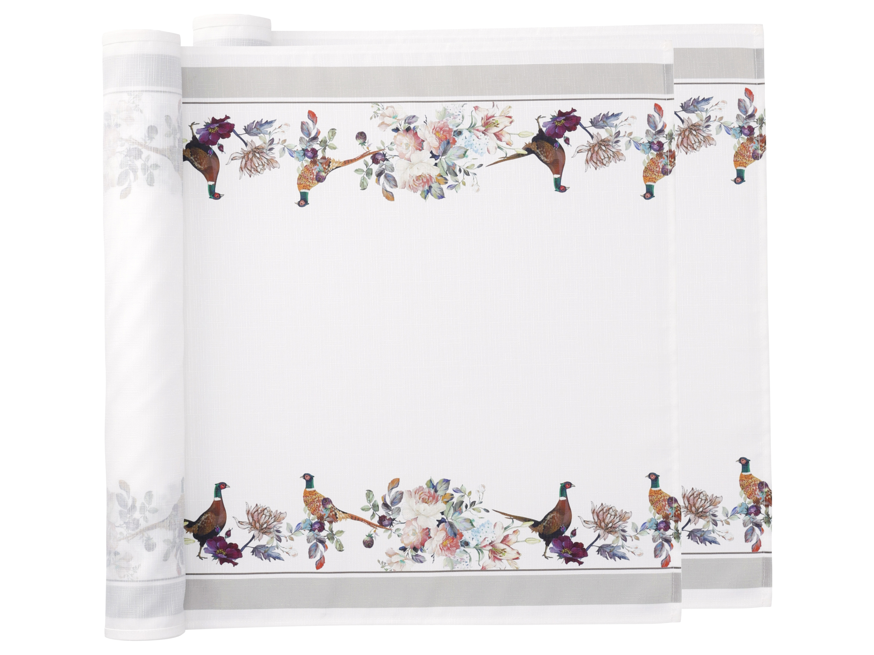 Livarno home Obrus lub zestaw 2 bieżników na stół Bieżnik, Bażant