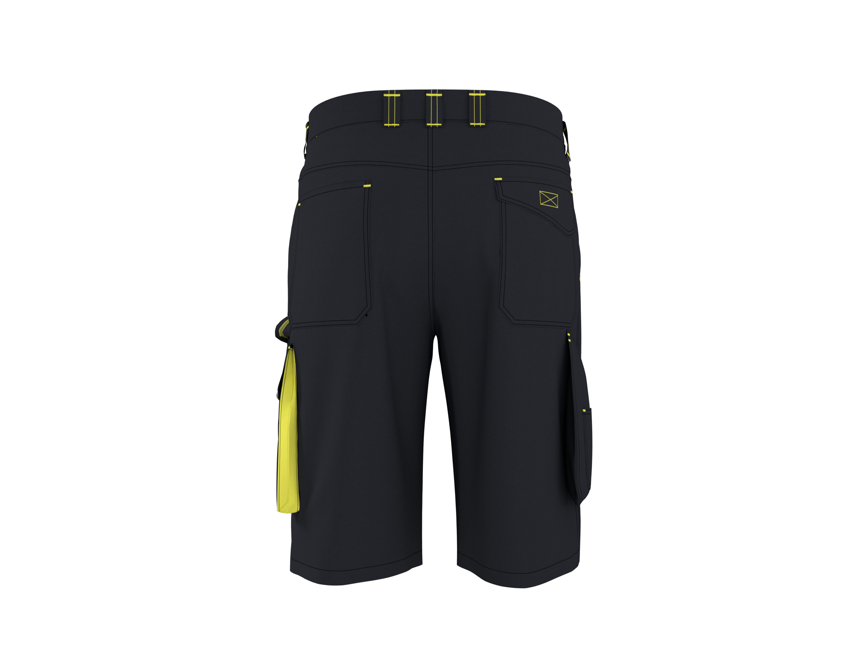 Parkside Szorty robocze męskie Czarny, 54