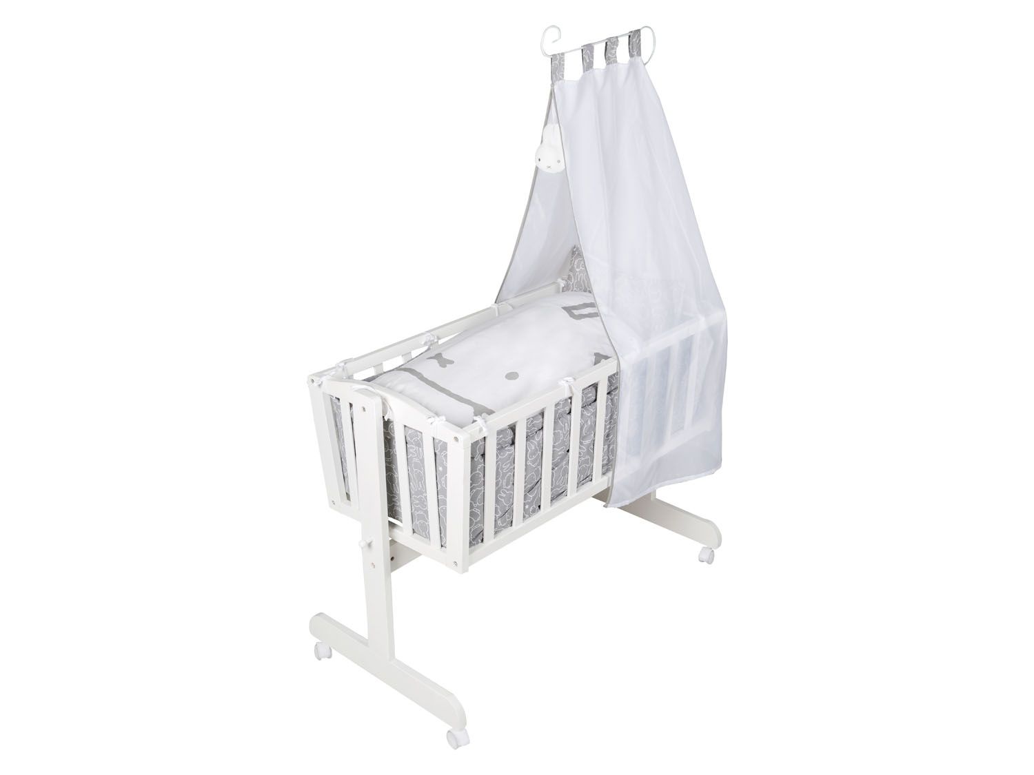 roba Kołyska z materacem i zestawem pościeli Miffy