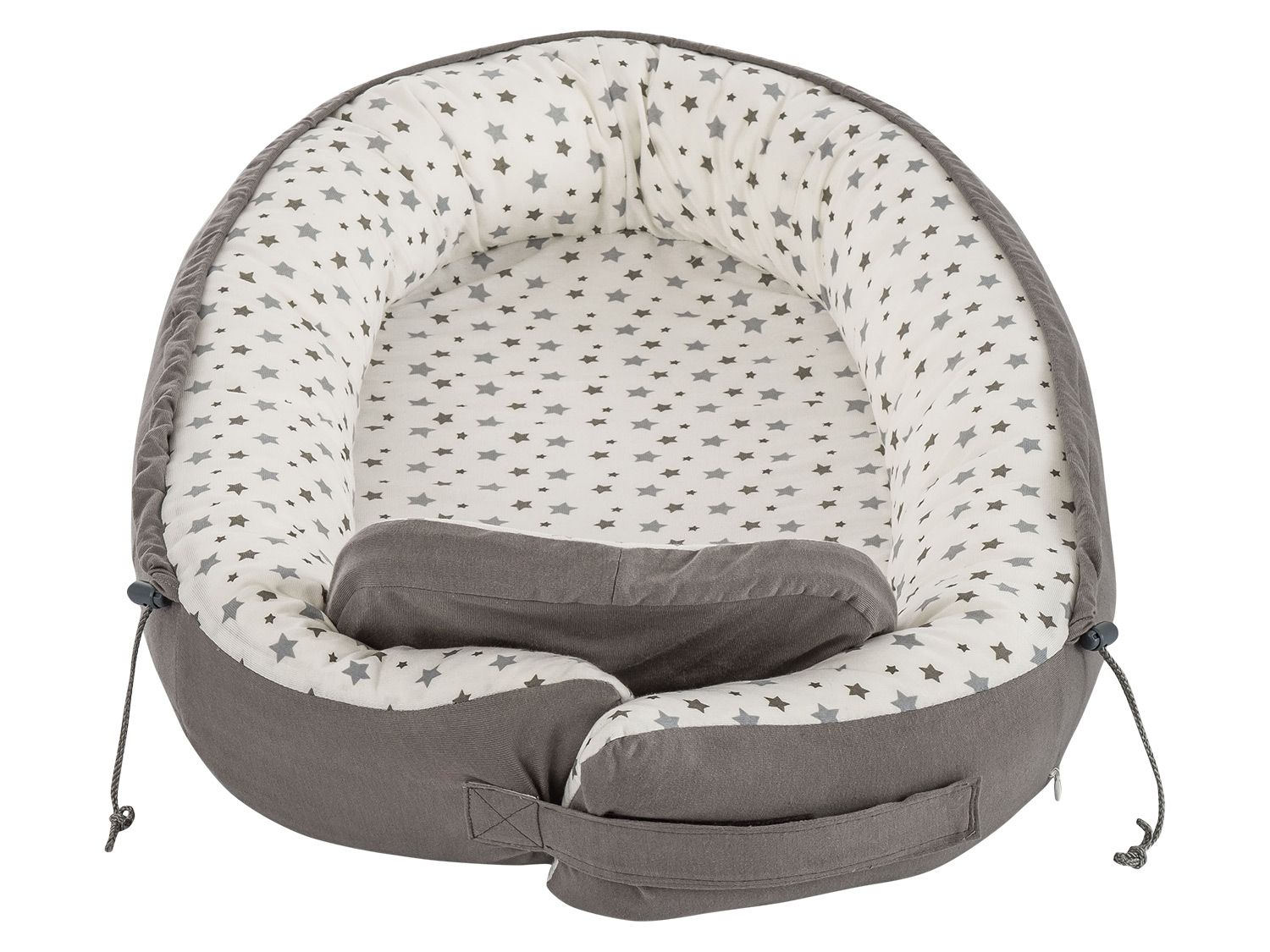 Träumeland Kojec kokon dla niemowląt z nakładką wentylacyjną 3D