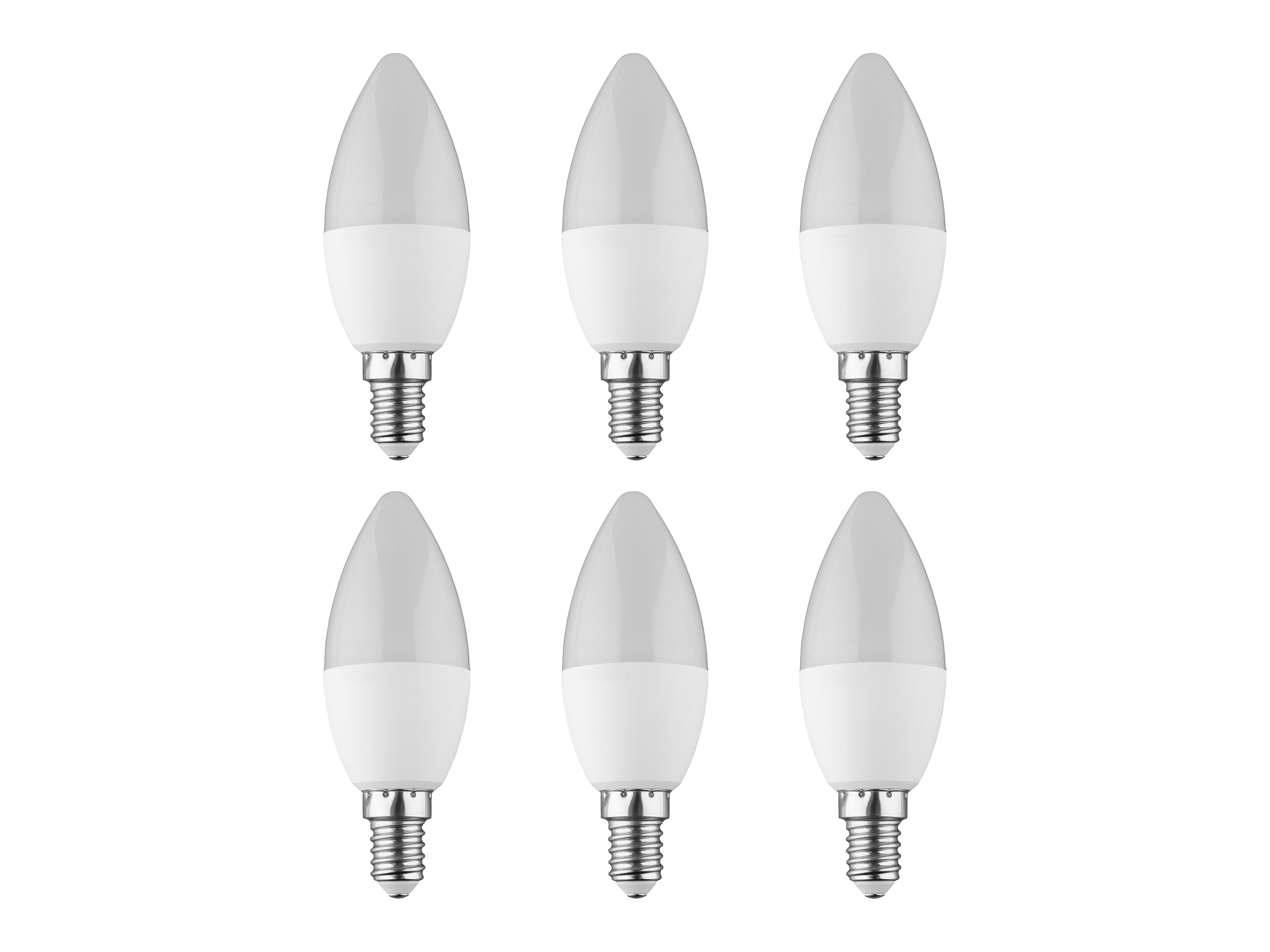 Livarno home Żarówki Led, 3 W, 6 sztuk Świeca E14, 3 W