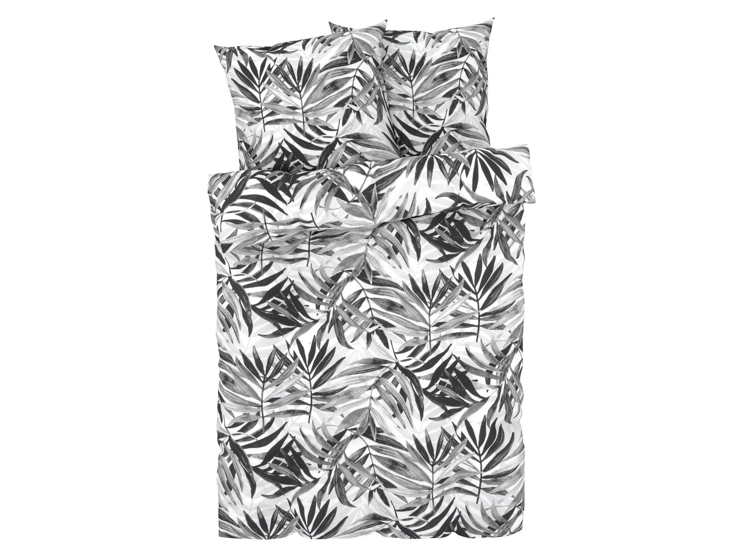 Livarno home Pościel bawełniana renforcé, 160 x 200 cm Liście