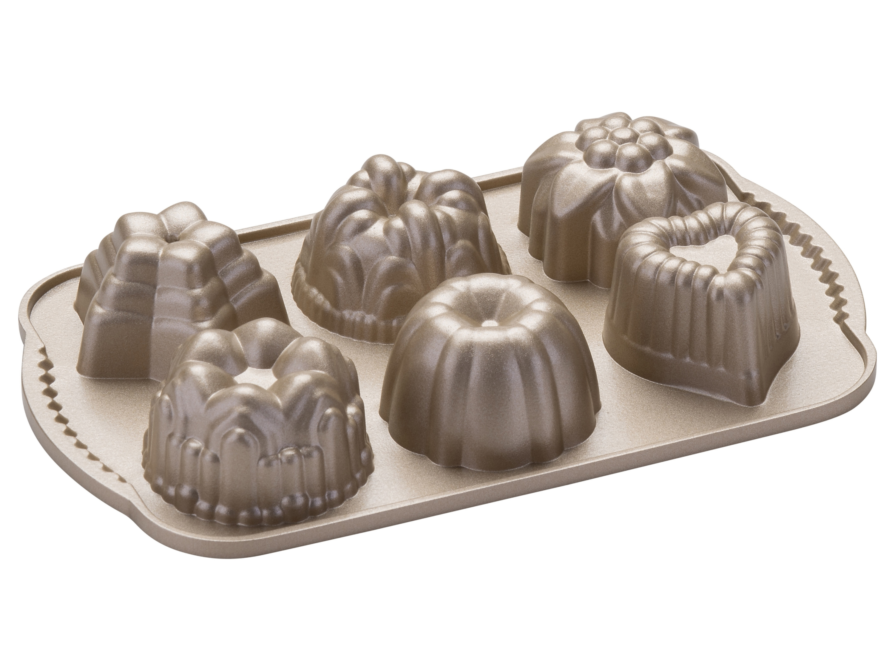 zenker Formy do pieczenia z odlewu aluminiowego Mini tartaletki