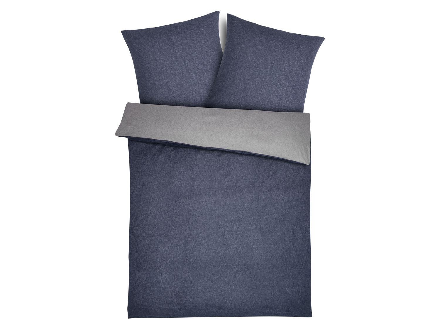 Castell Pościel flanelowa marine 200 x 220 cm