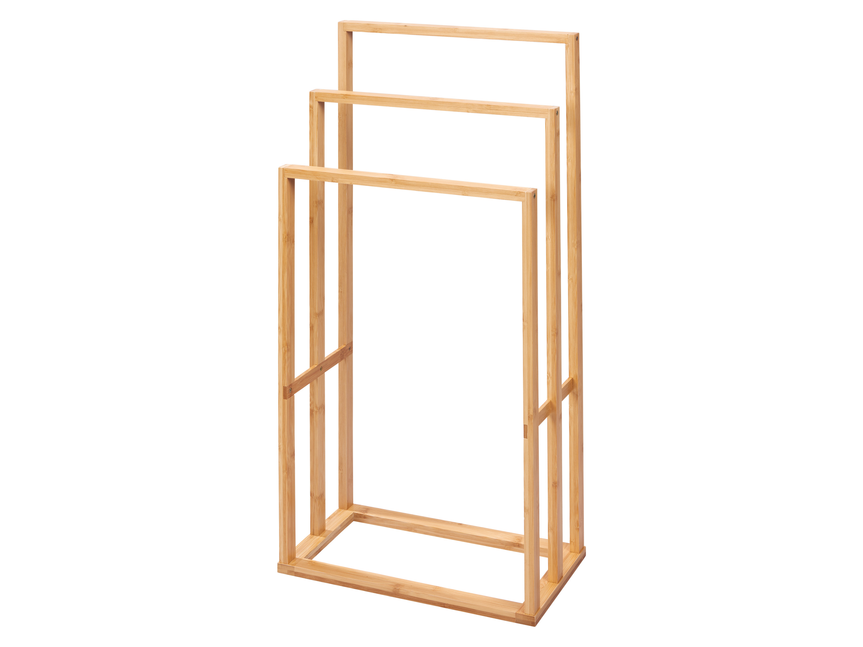 Livarno home Regał lub wieszak łazienkowy z bambusa Wieszak na ręczniki