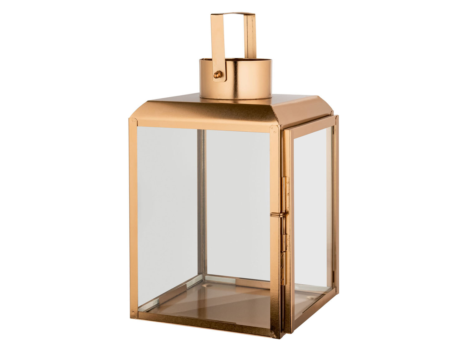 Livarno home Latarenka lub taca dekoracyjna Latarenka, miedziany