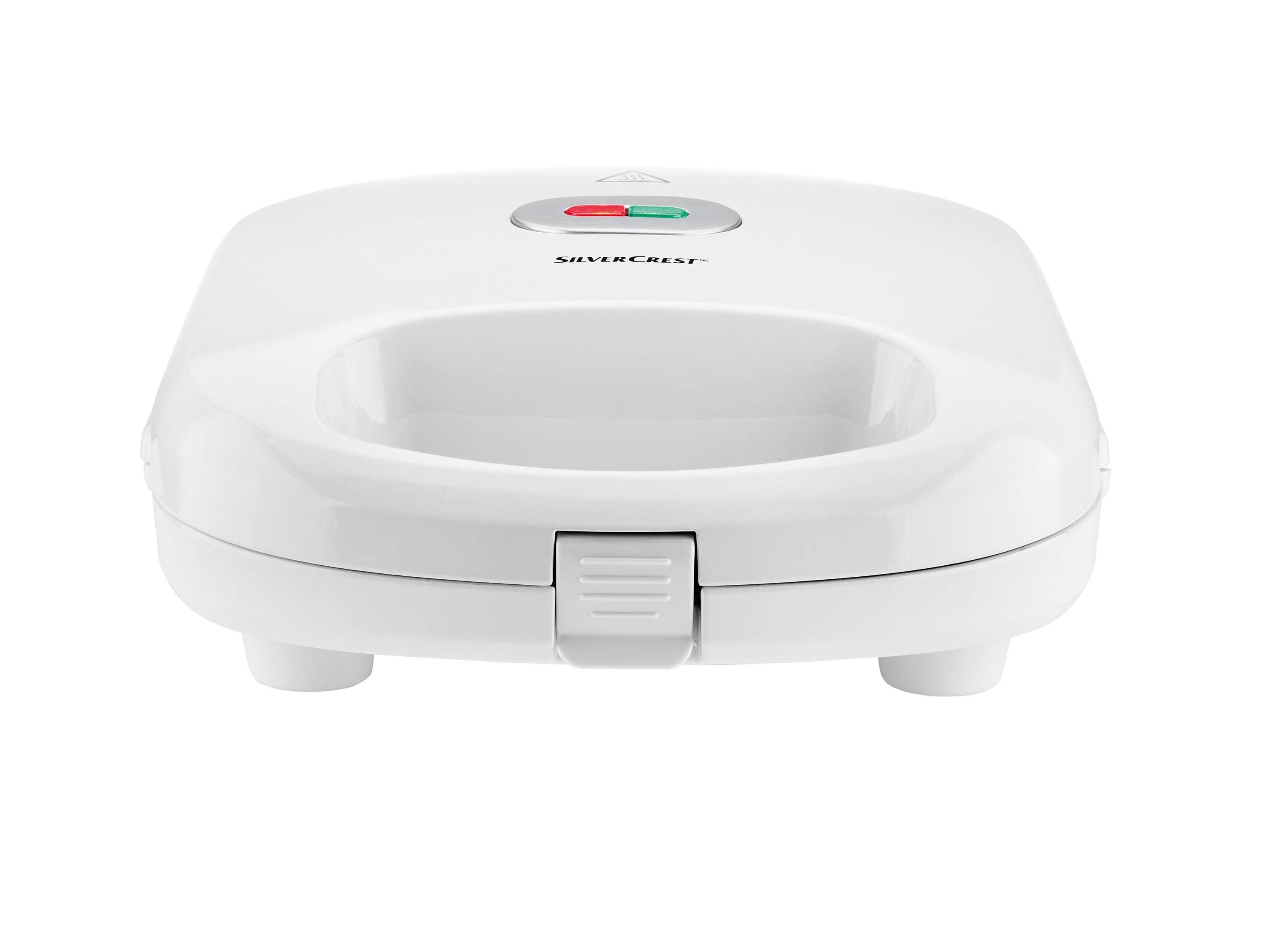 Silvercrest Kitchen Tools Gofrownica z wymiennymi płytami 3 w 1, 750 W, Swew 750 D4 Biały