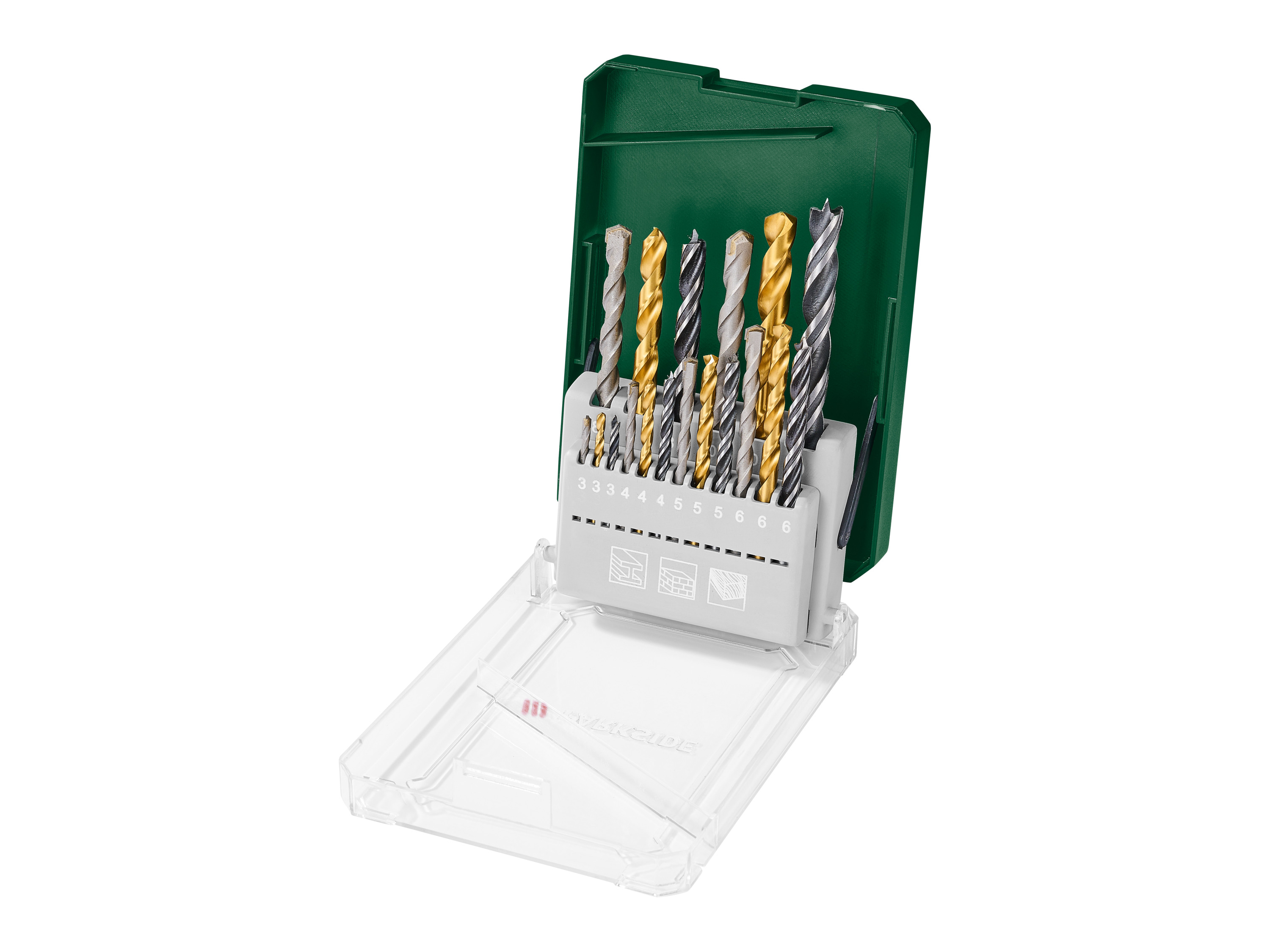 Parkside Zestaw wierteł i gwintowników / Zestaw wierteł Zestaw wierteł SDS Plus "Pbs 7 A2"