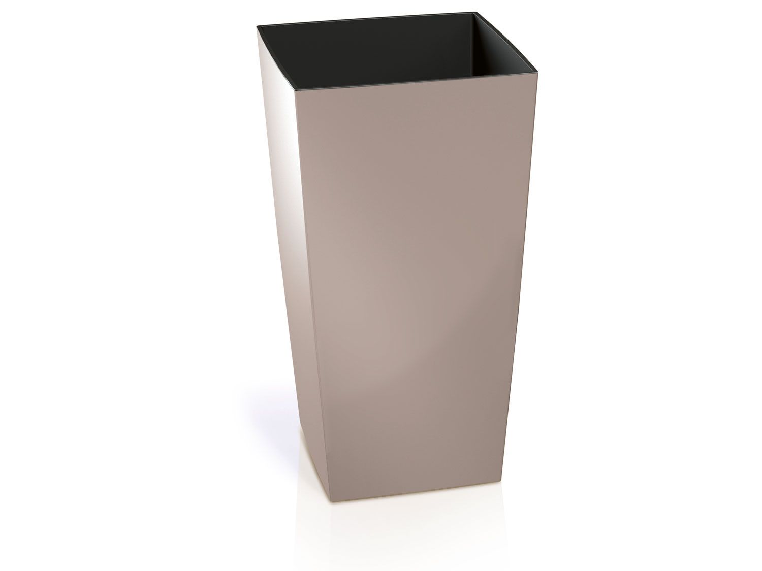 Prosperplast Donica Urbi Square, z wyjmowanym wkładem Mocca, 24 x 45 x 24 cm szer. x wys. x gł.