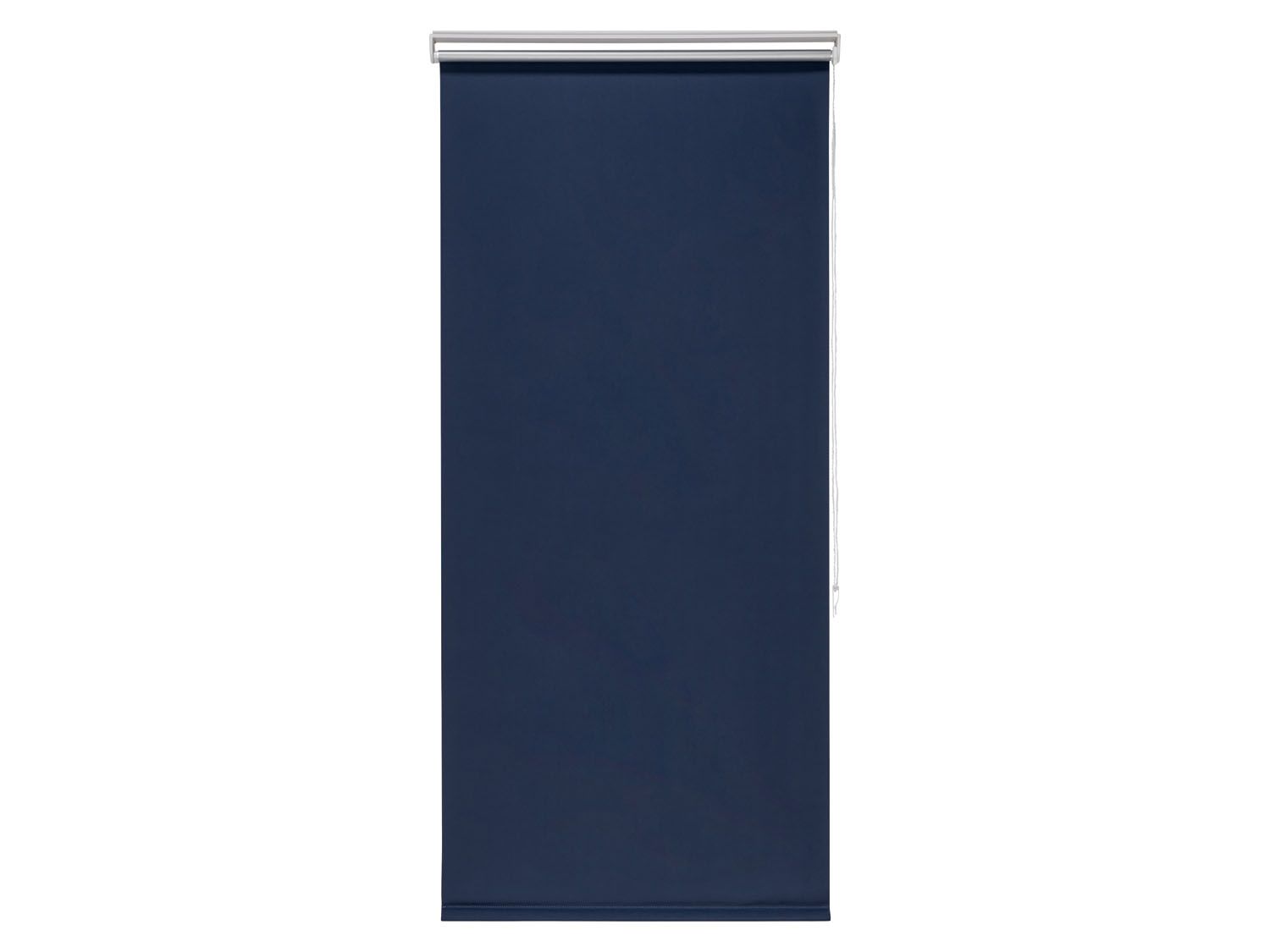 Roleta zaciemniająca termiczna na drzwi, 1 sztuka Niebieski, 90 x 220 cm