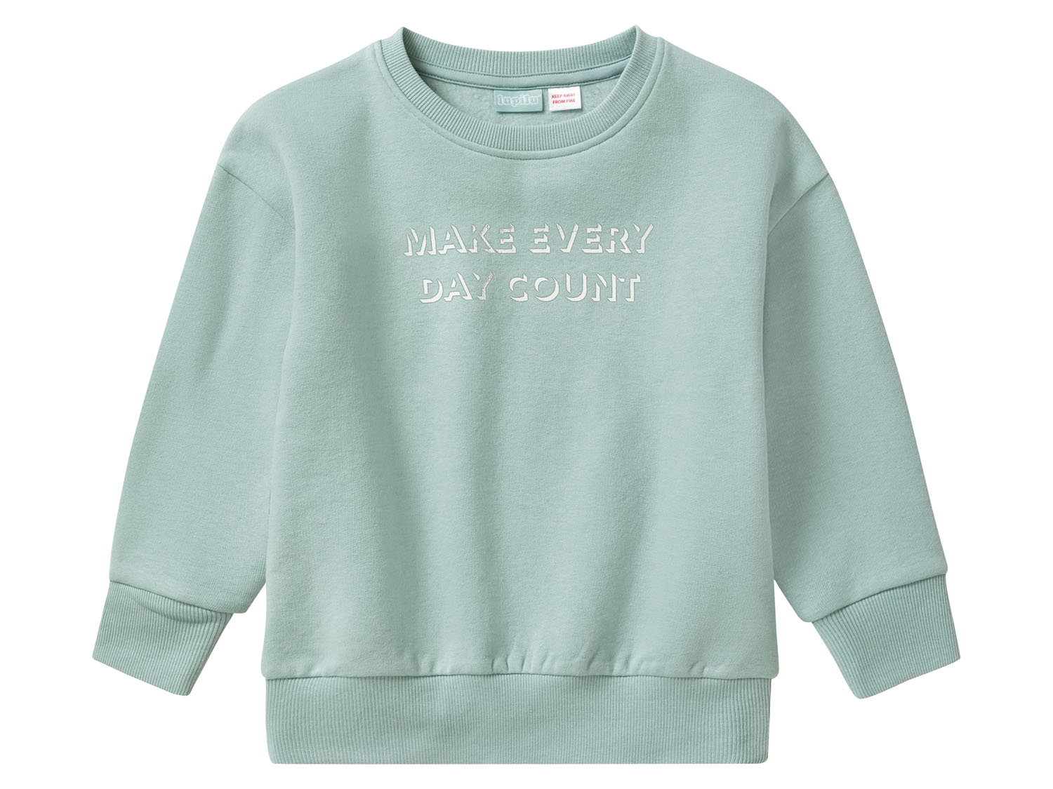 lupilu Bluza dresowa dziecięca, 1 sztuka 98/104, Miętowy