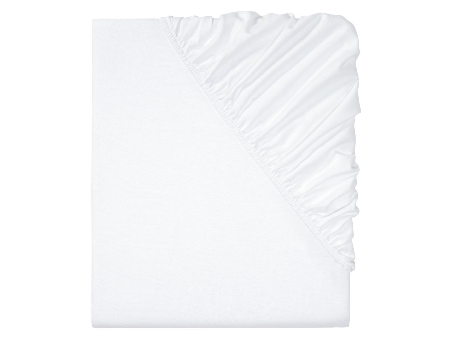 Livarno home Prześcieradło z delikatnej flaneli z gumką 180-200 x 200 cm, 1 sztuka Biały