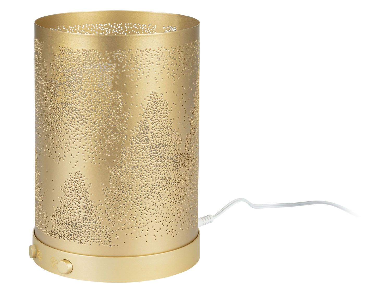 Silvercrest Dyfuzor zapachowy „Design” z funkcją światła, 1 sztuka Drzewa złoty