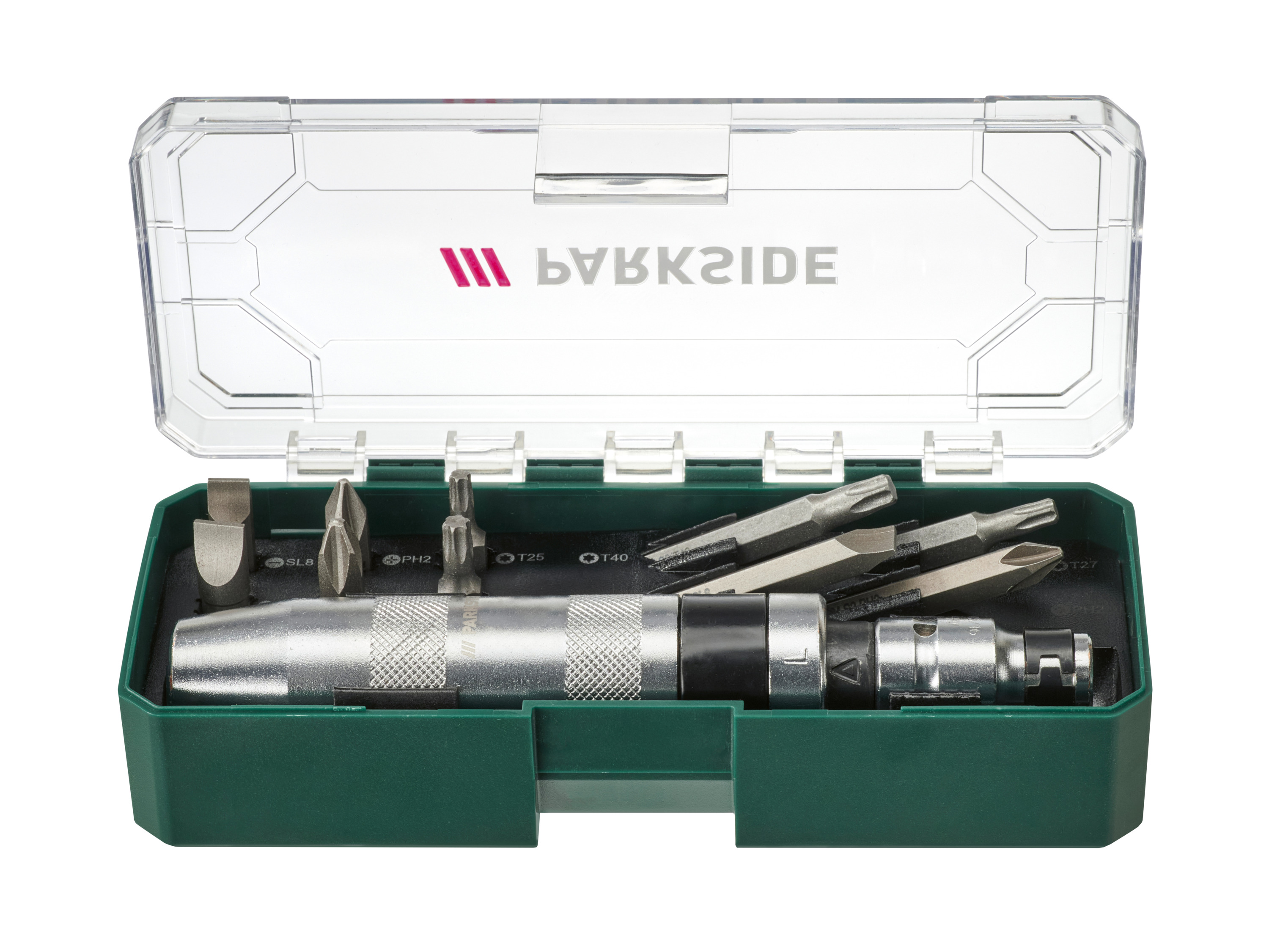 Parkside Zestaw wkrętaków udarowych / Zestaw wykrętaków do śrub / Zestaw wykrętaków do nakrętek Klucz udarowy