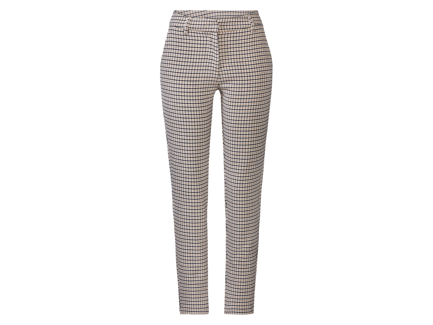 esmara Cygaretki damskie Kratka/beżowy, 46