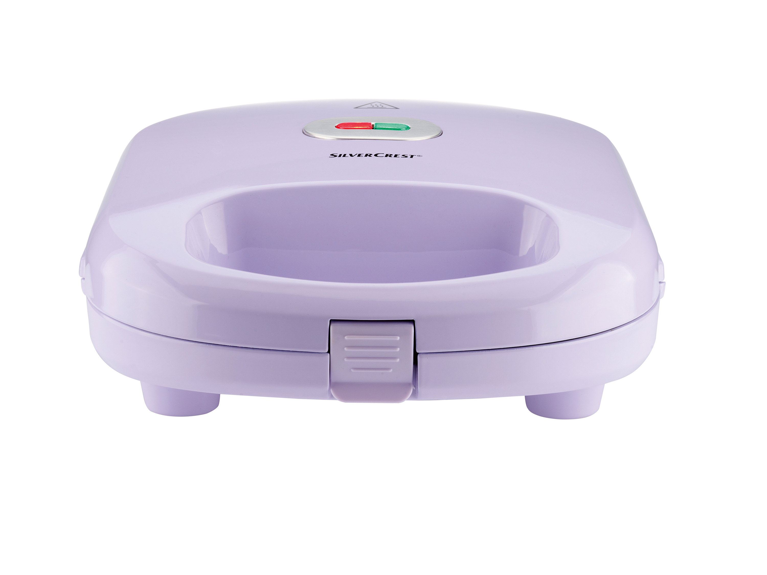 Silvercrest Kitchen Tools Gofrownica z wymiennymi płytami 3 w 1, 750 W, Swew 750 D4 Fioletowy