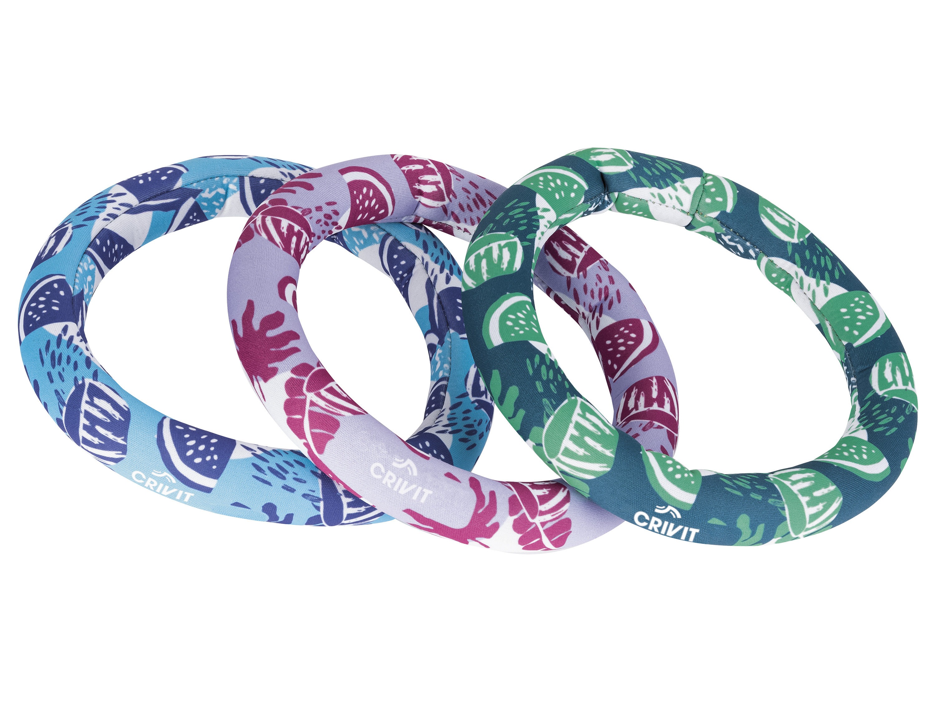 Crivit Gry plenerowe Zestaw pierścieni do zanurzania