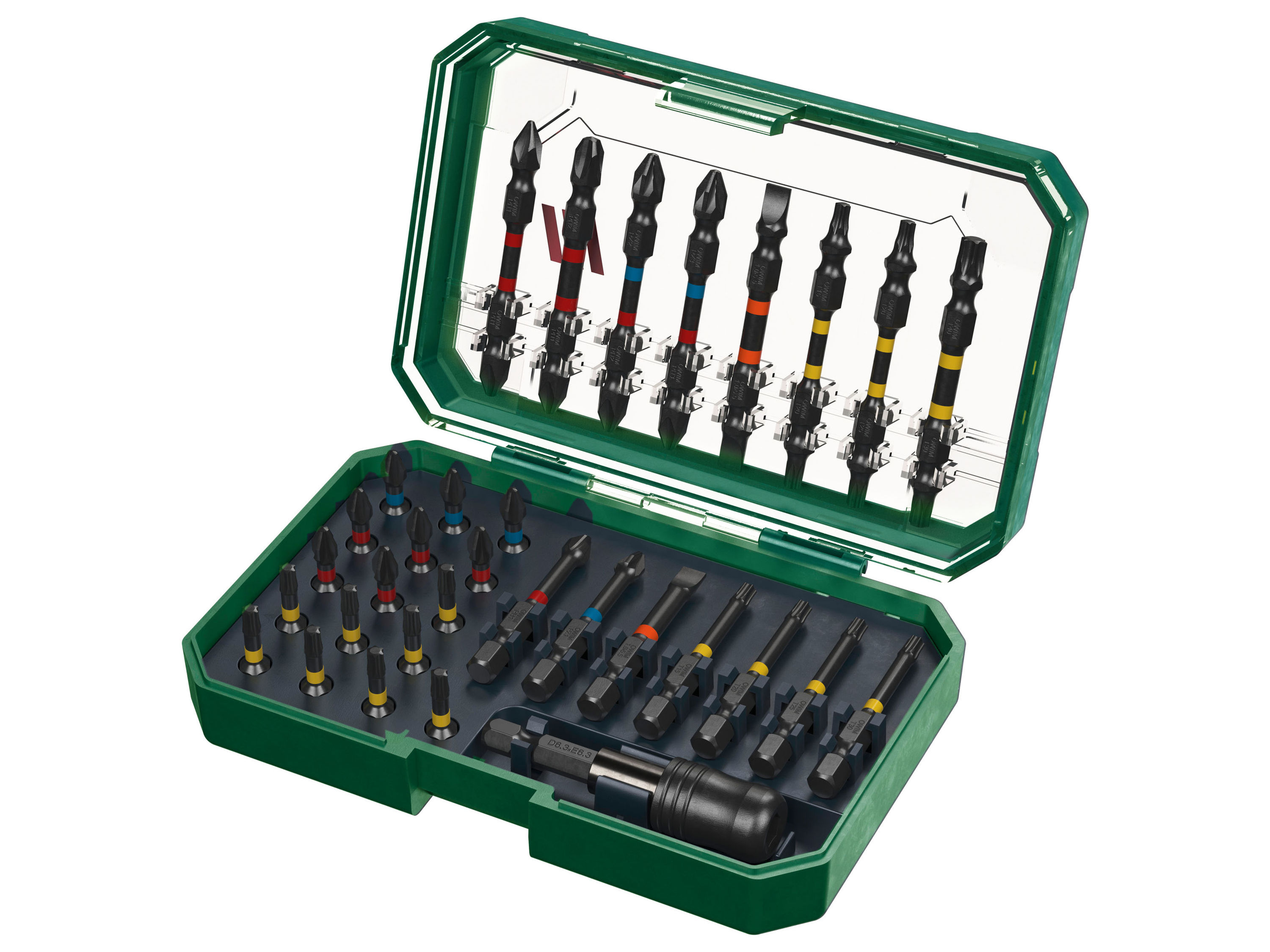 Parkside Zestaw bitów lub Kluczy nasadowych Impact Pbsi 2 B3 32 szt.