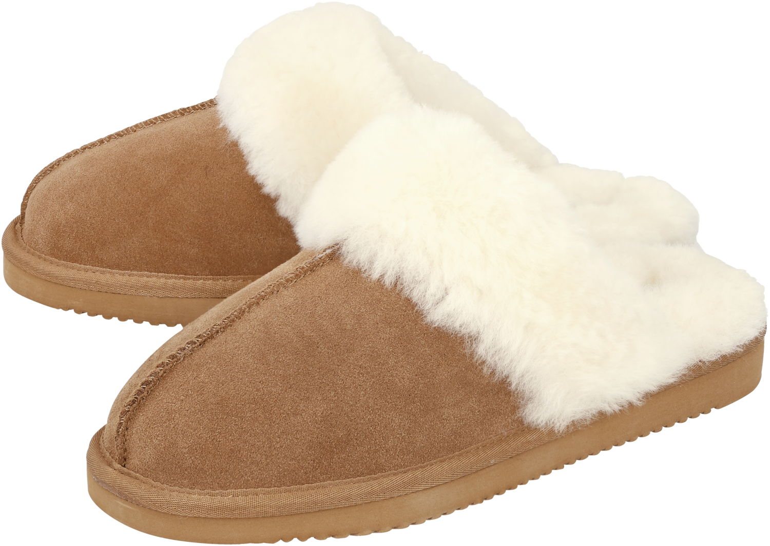 esmara Kapcie męskie ze skóry jagnięcej Premium Brązowy, 41